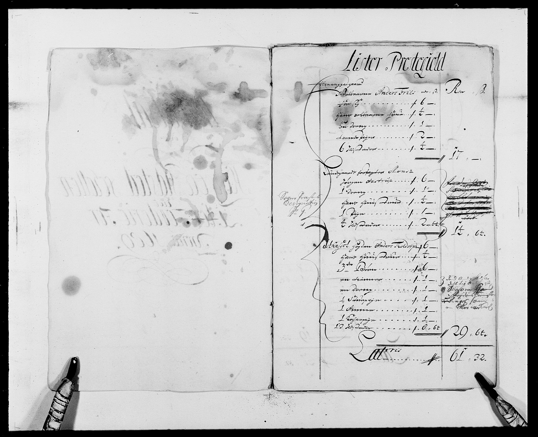 Rentekammeret inntil 1814, Reviderte regnskaper, Fogderegnskap, AV/RA-EA-4092/R41/L2535: Fogderegnskap Lista, 1686-1689, s. 22
