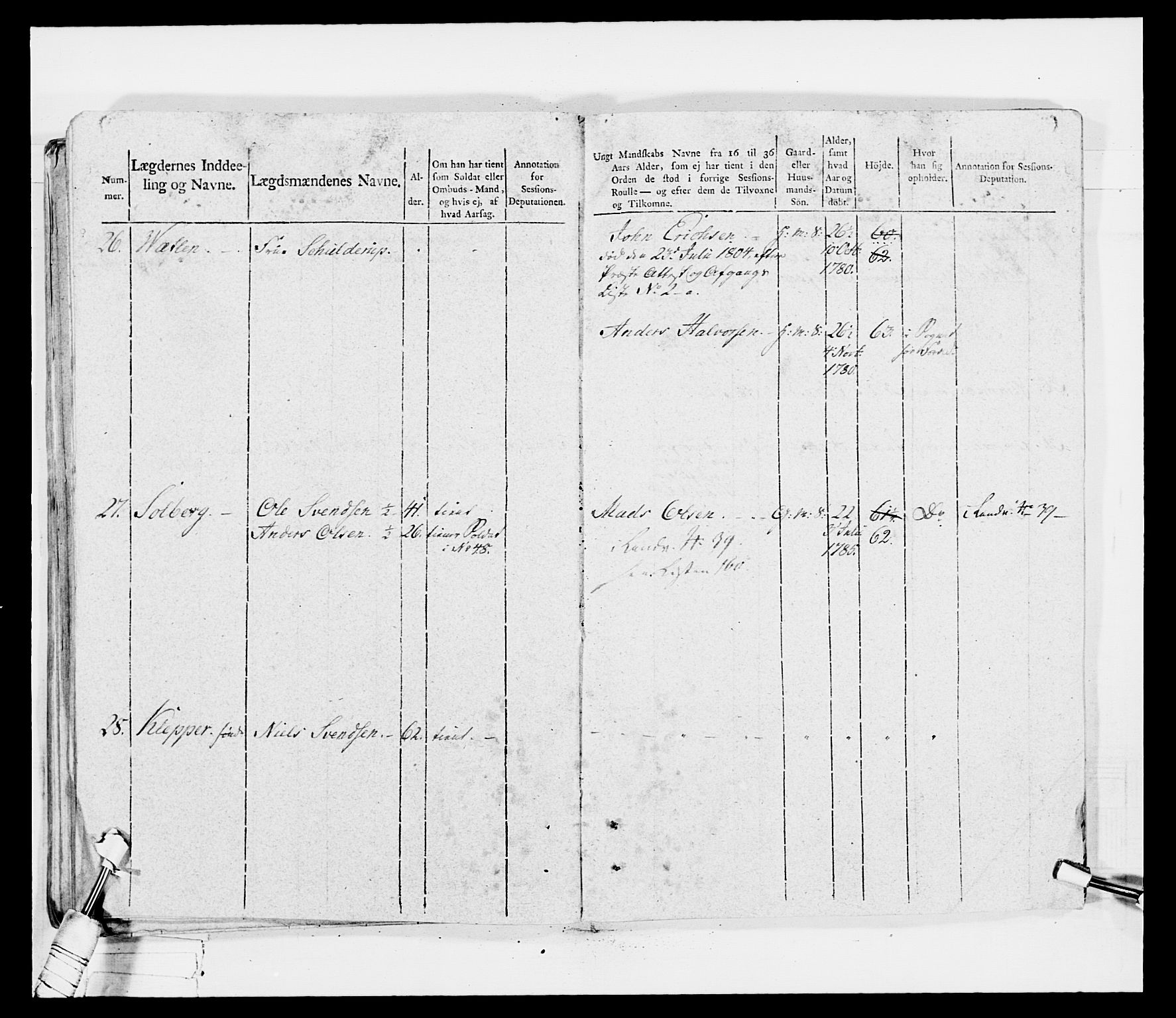 Generalitets- og kommissariatskollegiet, Det kongelige norske kommissariatskollegium, AV/RA-EA-5420/E/Eh/L0030a: Sønnafjelske gevorbne infanteriregiment, 1807, s. 310