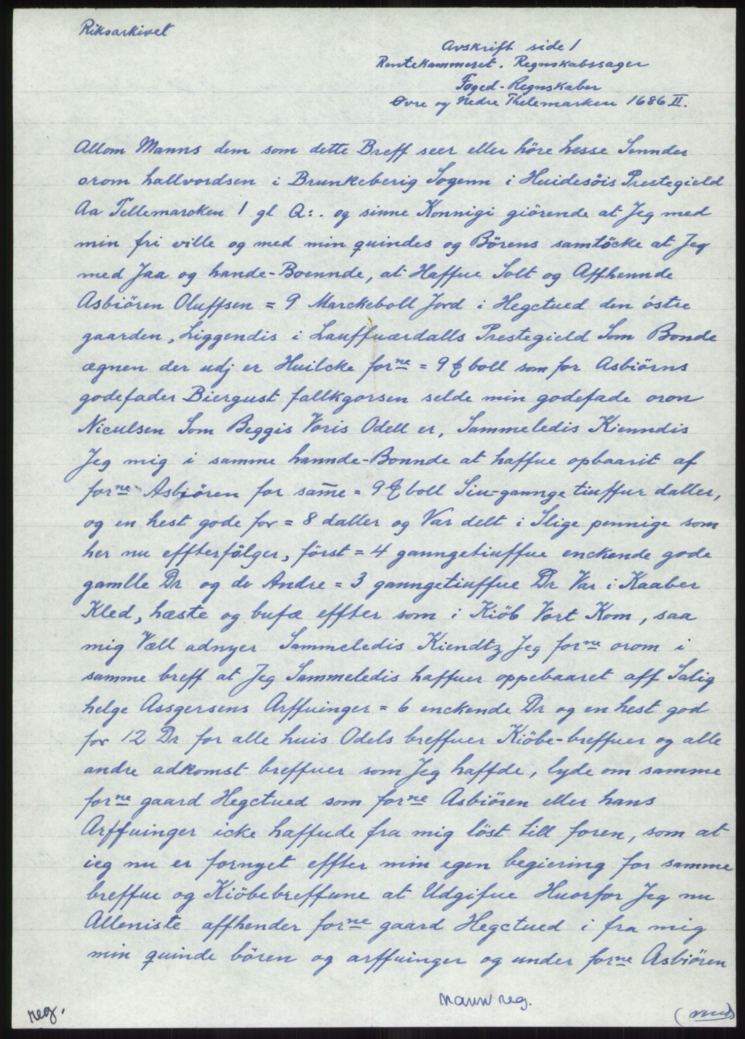 Samlinger til kildeutgivelse, Diplomavskriftsamlingen, AV/RA-EA-4053/H/Ha, s. 1820