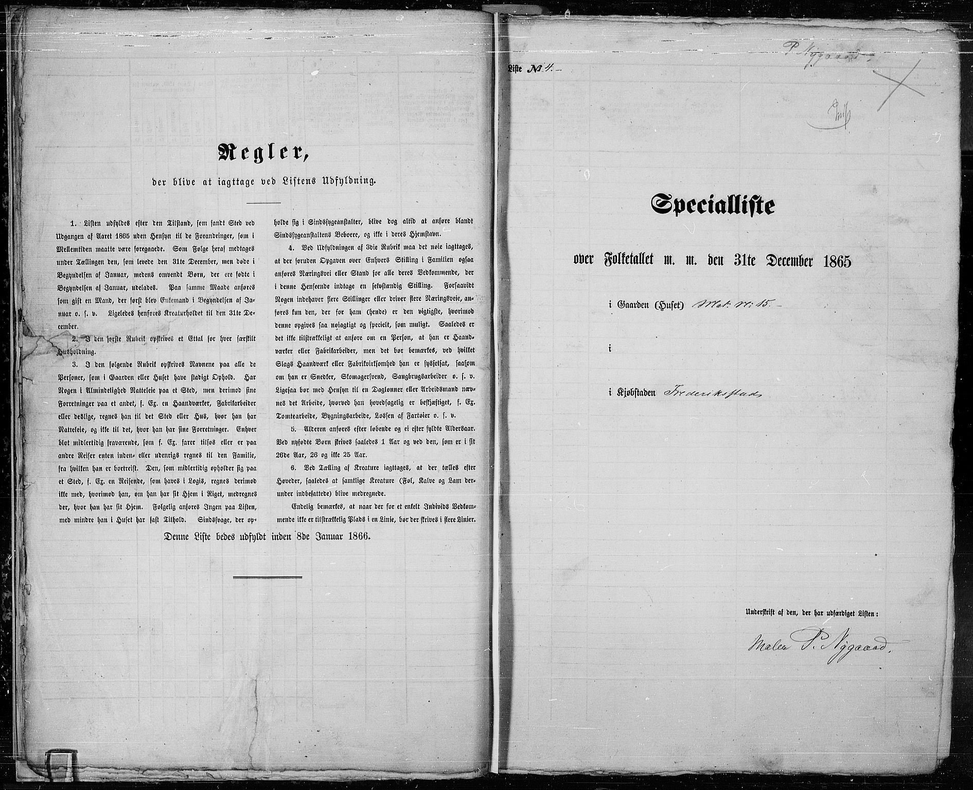 RA, Folketelling 1865 for 0103B Fredrikstad prestegjeld, Fredrikstad kjøpstad, 1865, s. 18