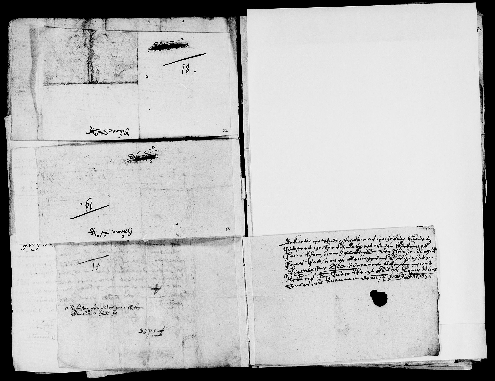 Rentekammeret inntil 1814, Reviderte regnskaper, Lensregnskaper, AV/RA-EA-5023/R/Rb/Rbq/L0025: Nedenes len. Mandals len. Råbyggelag., 1636-1637