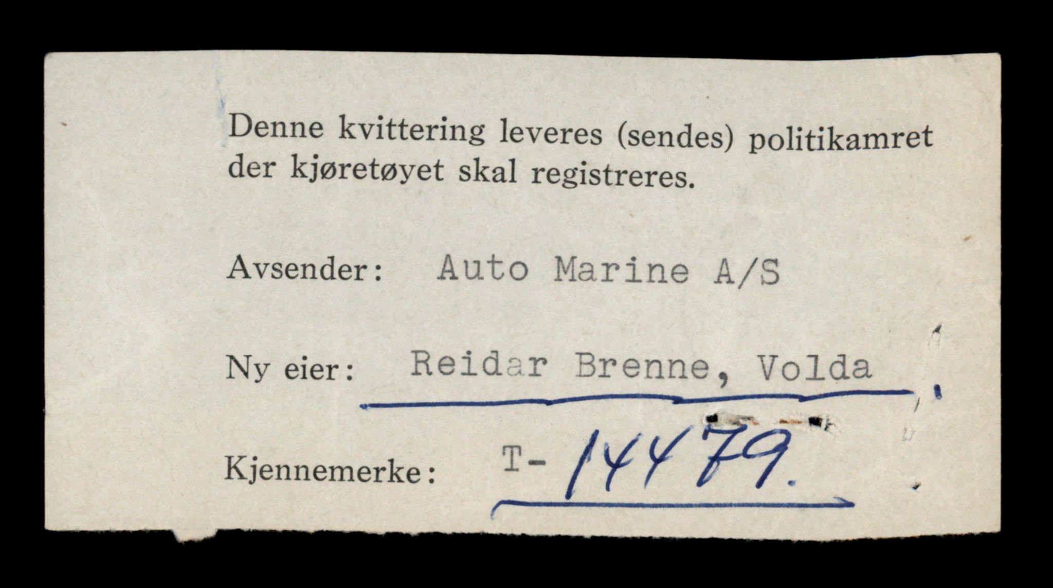 Møre og Romsdal vegkontor - Ålesund trafikkstasjon, AV/SAT-A-4099/F/Fe/L0046: Registreringskort for kjøretøy T 14445 - T 14579, 1927-1998