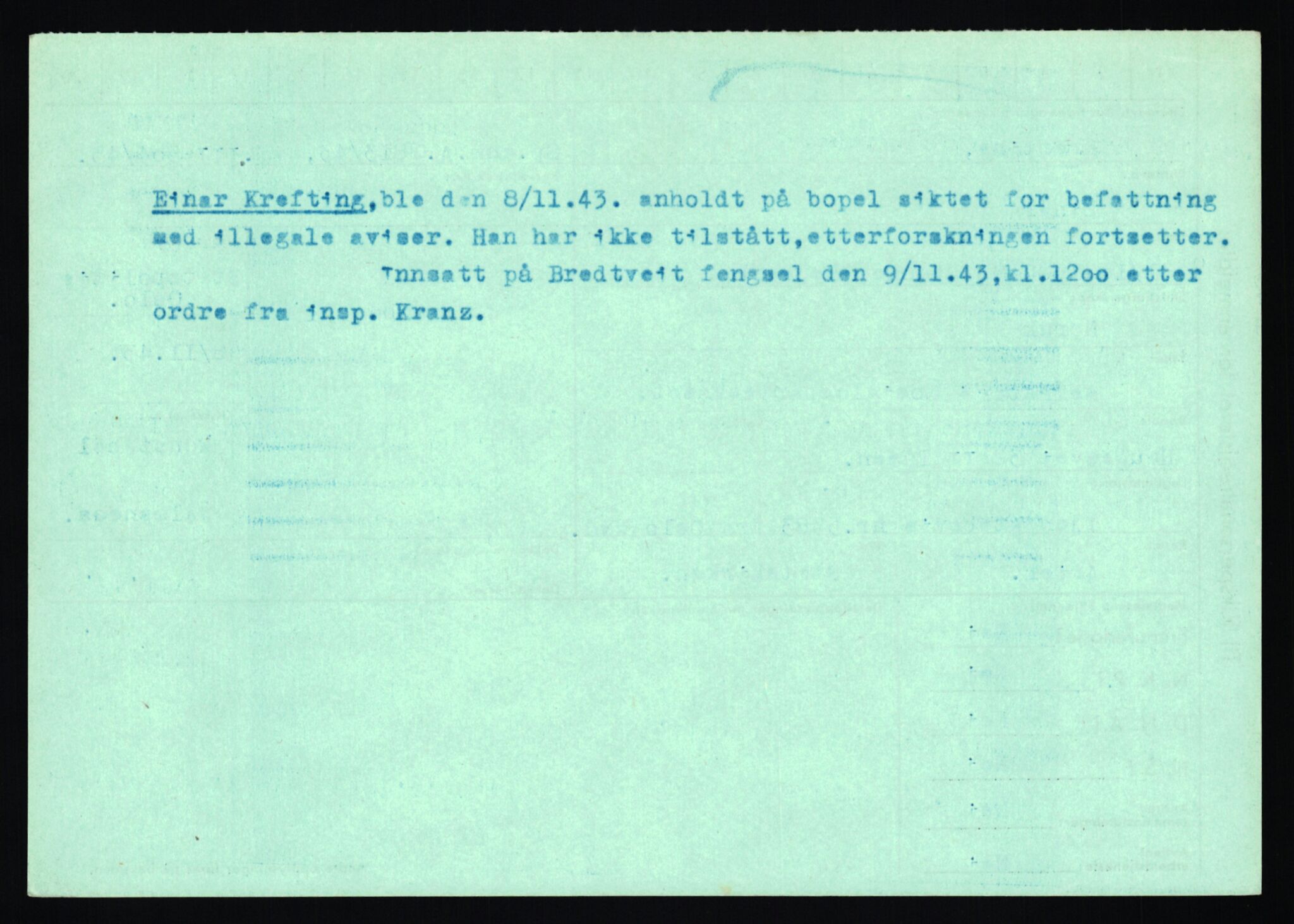 Statspolitiet - Hovedkontoret / Osloavdelingen, AV/RA-S-1329/C/Ca/L0009: Knutsen - Limstrand, 1943-1945, s. 909