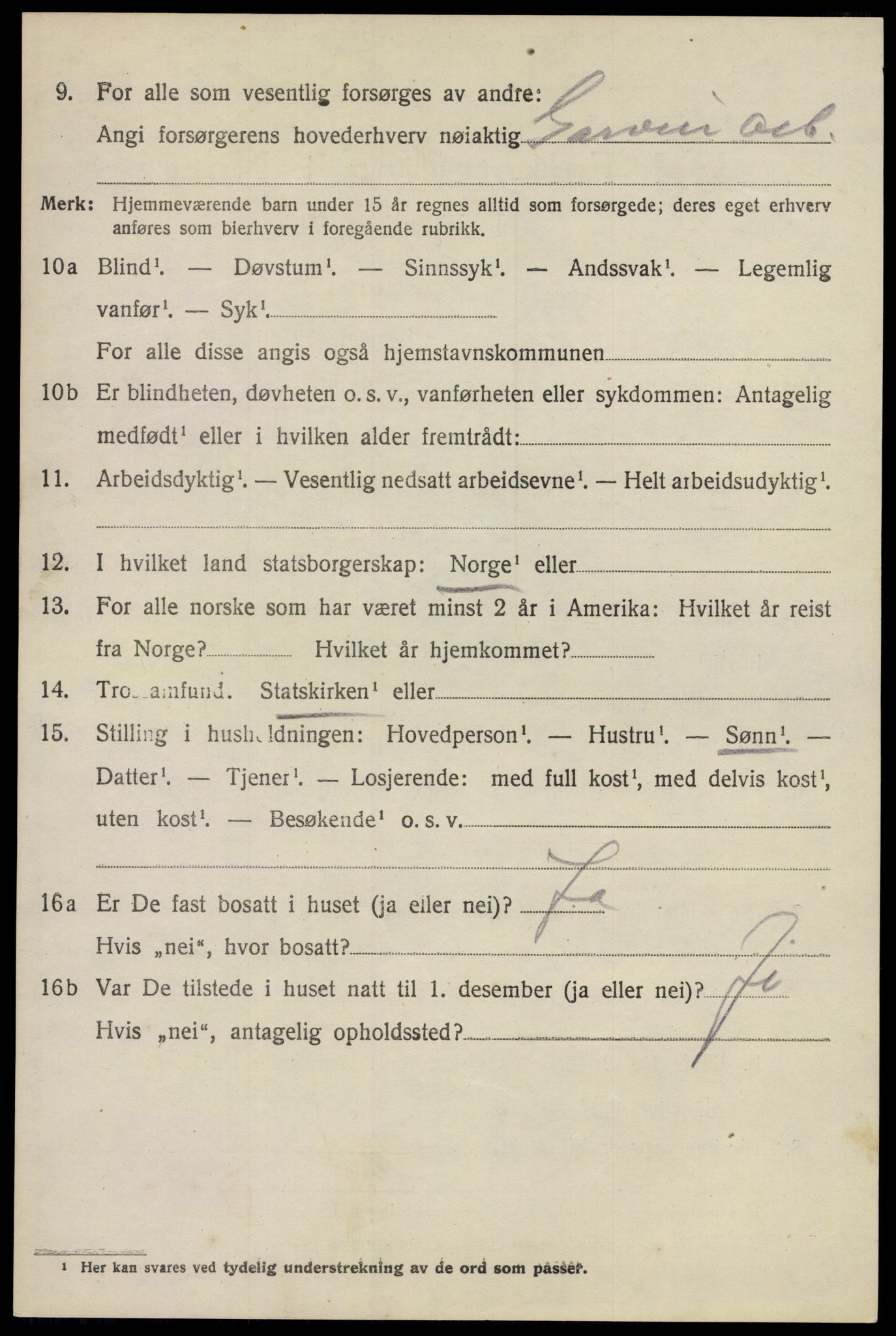 SAO, Folketelling 1920 for 0232 Lillestrøm herred, 1920, s. 3219