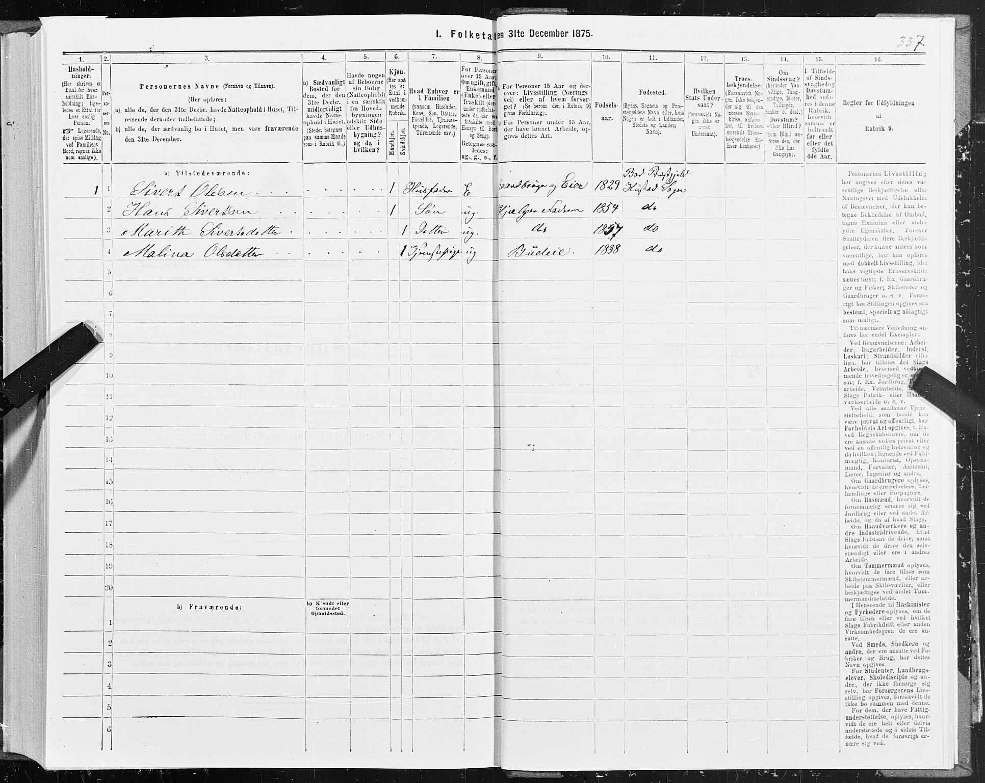 SAT, Folketelling 1875 for 1549P Bud prestegjeld, 1875, s. 1337