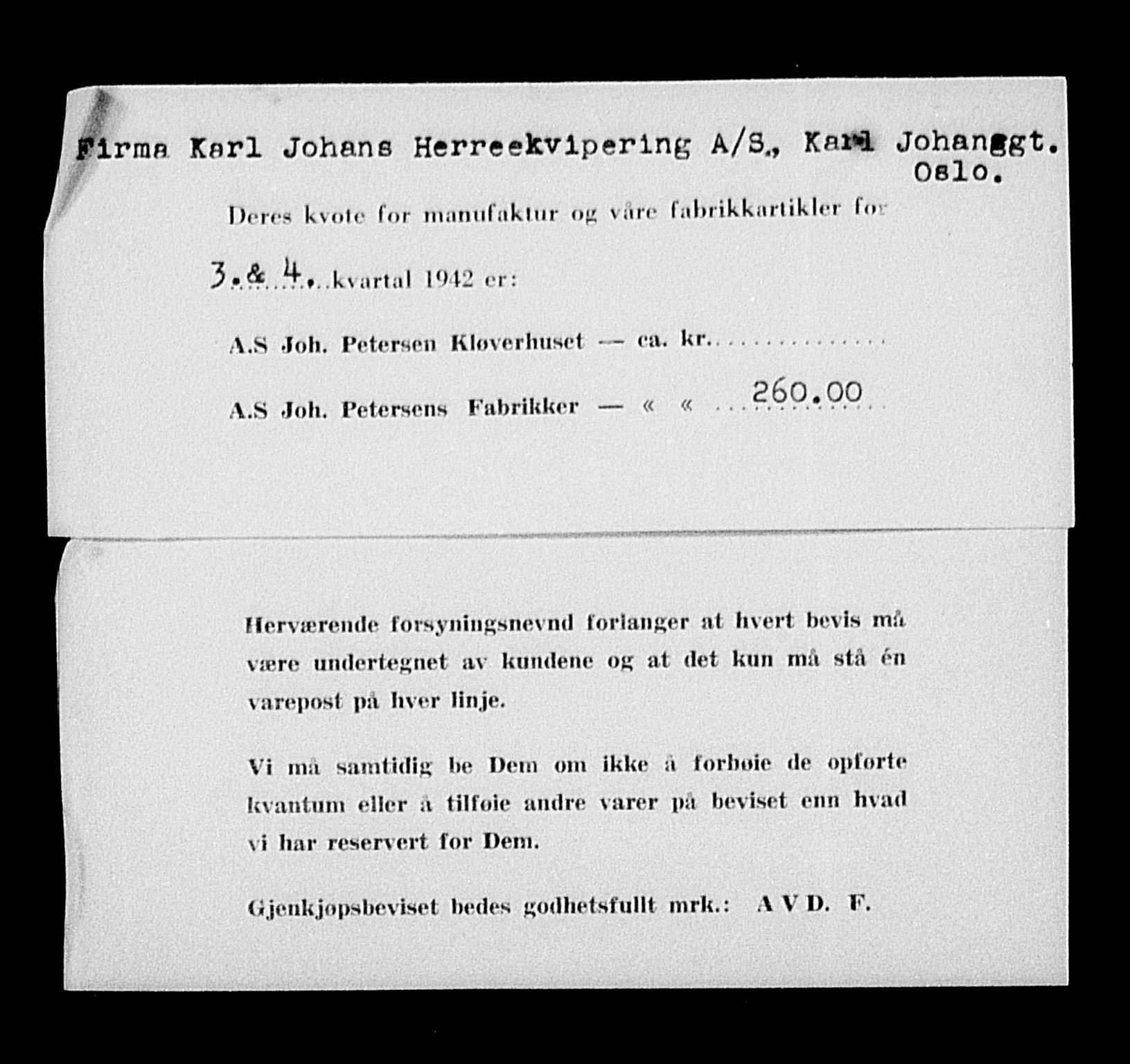 Justisdepartementet, Tilbakeføringskontoret for inndratte formuer, AV/RA-S-1564/H/Hc/Hcc/L0949: --, 1945-1947, s. 158