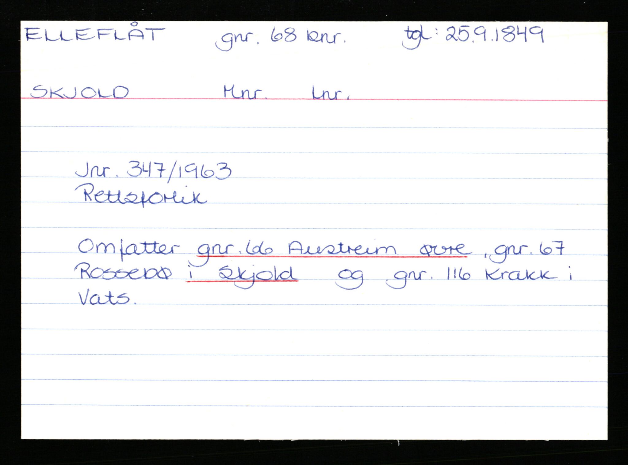 Statsarkivet i Stavanger, AV/SAST-A-101971/03/Y/Yk/L0008: Registerkort sortert etter gårdsnavn: Eig - Erlien, 1750-1930, s. 367