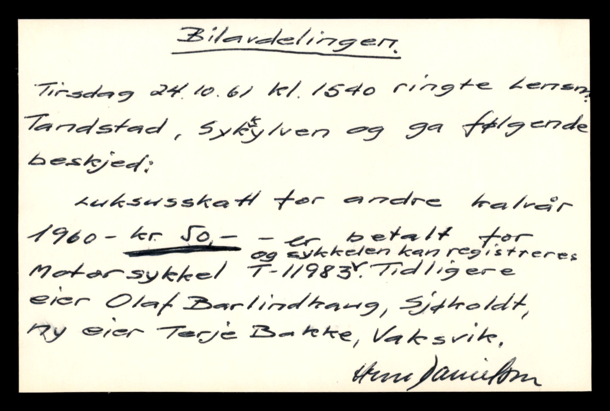 Møre og Romsdal vegkontor - Ålesund trafikkstasjon, AV/SAT-A-4099/F/Fe/L0031: Registreringskort for kjøretøy T 11800 - T 11996, 1927-1998, s. 3184