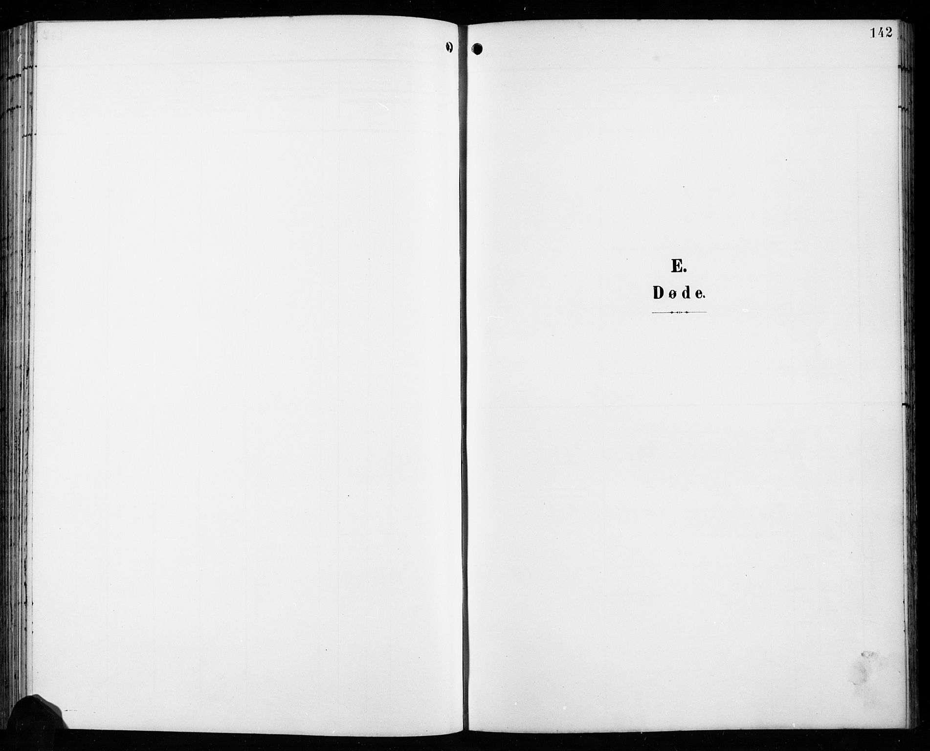 Åseral sokneprestkontor, SAK/1111-0051/F/Fb/L0003: Klokkerbok nr. B 3, 1900-1919, s. 142
