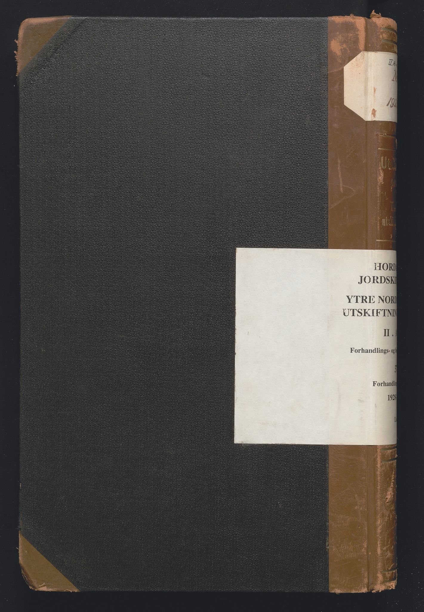 Hordaland jordskiftedøme - II Ytre Nordhordland jordskiftedistrikt, AV/SAB-A-6901/A/Aa/L0037: Forhandlingsprotokoll, 1928-1930