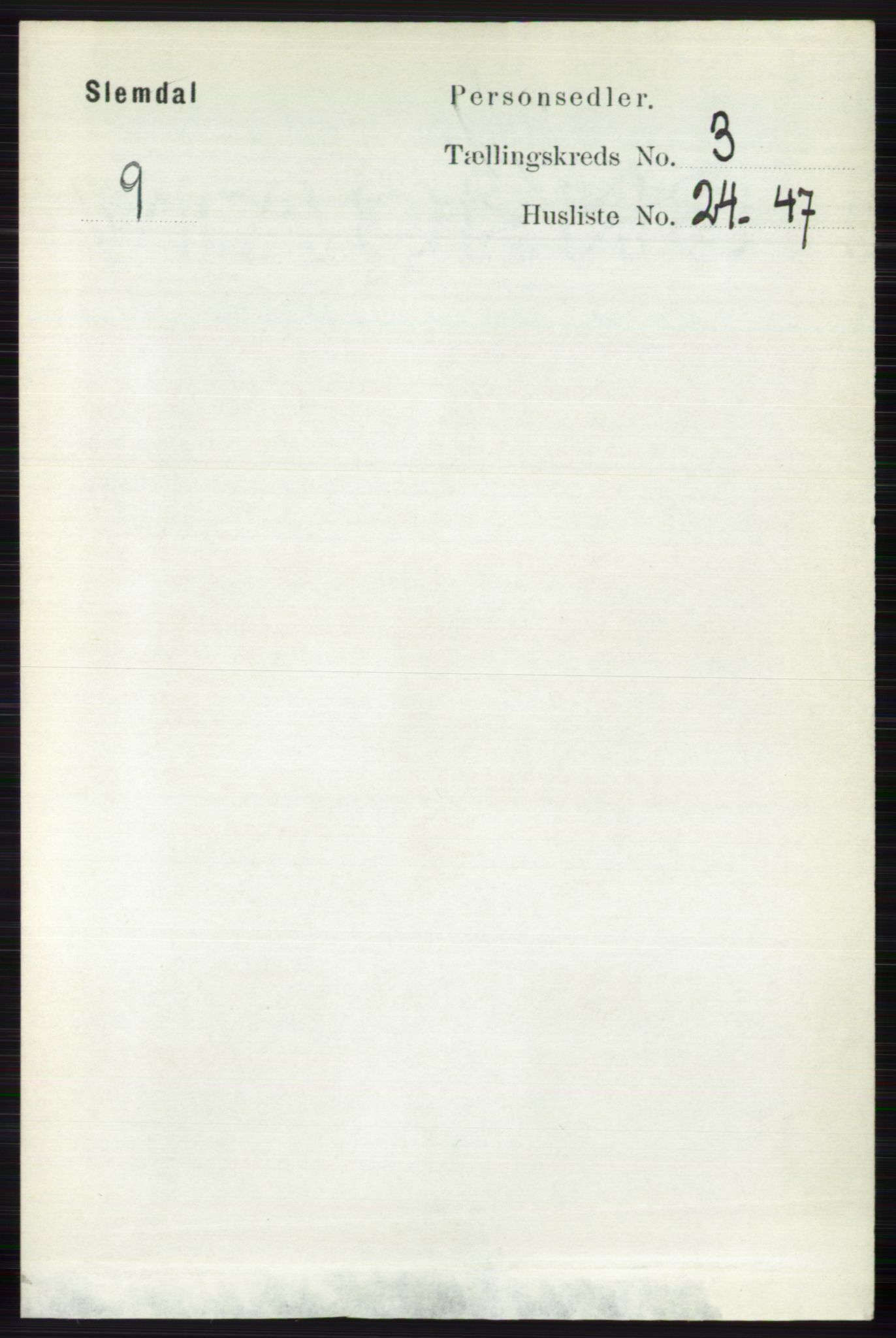 RA, Folketelling 1891 for 0811 Slemdal herred, 1891, s. 904