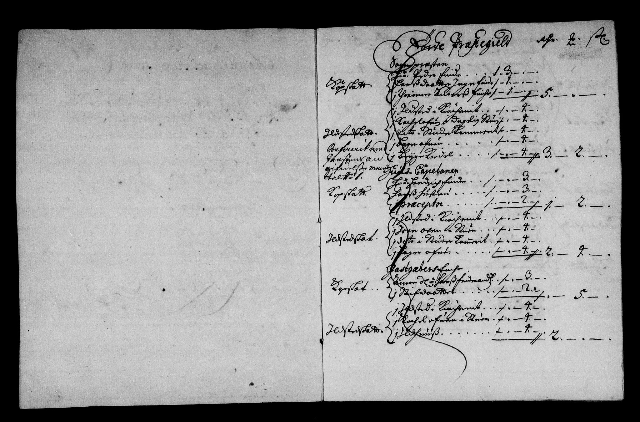 Rentekammeret inntil 1814, Reviderte regnskaper, Stiftamtstueregnskaper, Bergen stiftamt, AV/RA-EA-6043/R/Rc/L0091: Bergen stiftamt, 1689