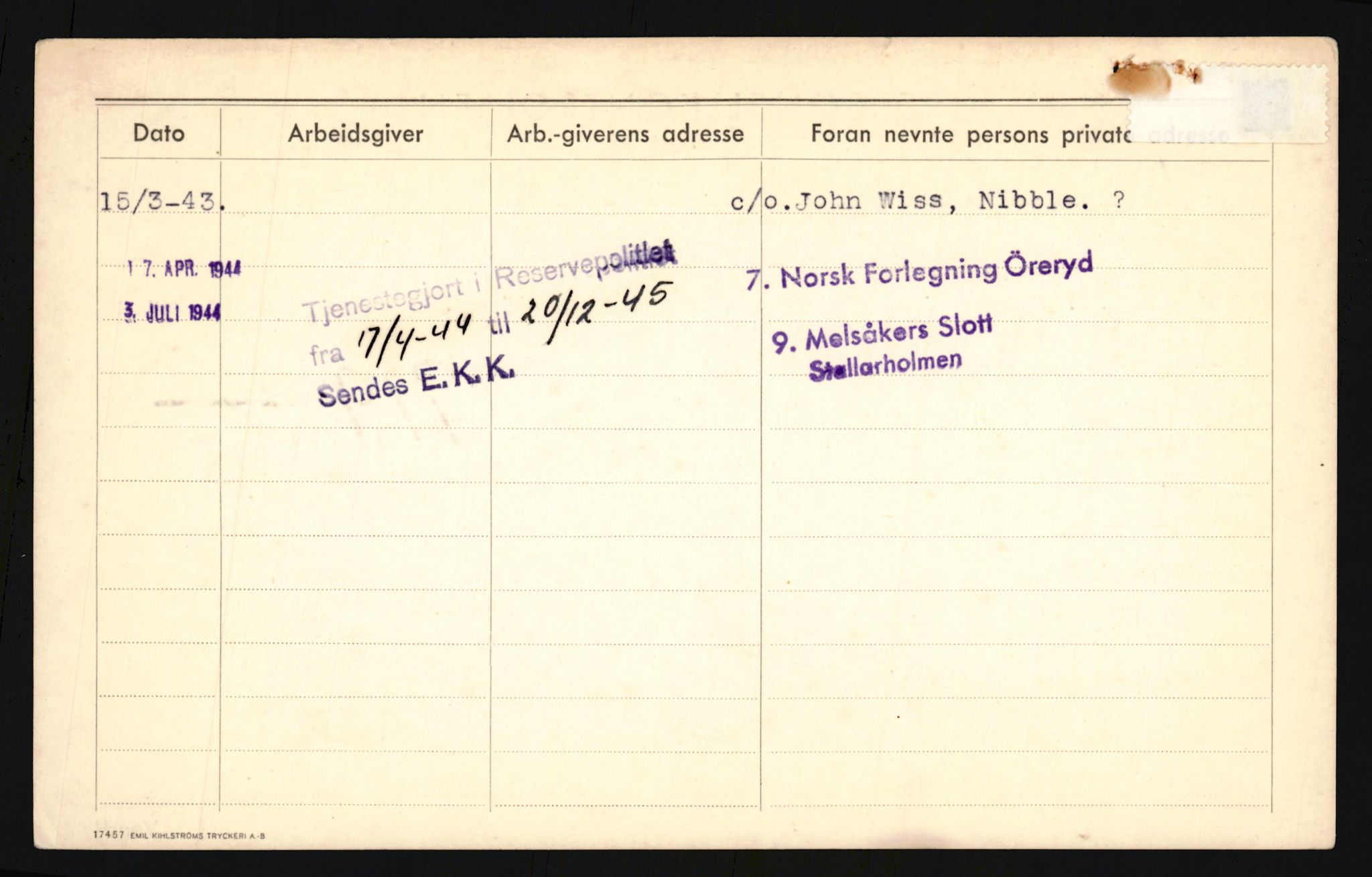 Forsvaret, Troms infanteriregiment nr. 16, AV/RA-RAFA-3146/P/Pa/L0024/0002: Rulleblad / Rulleblad for regimentets menige mannskaper, årsklasse 1941, 1941, s. 153