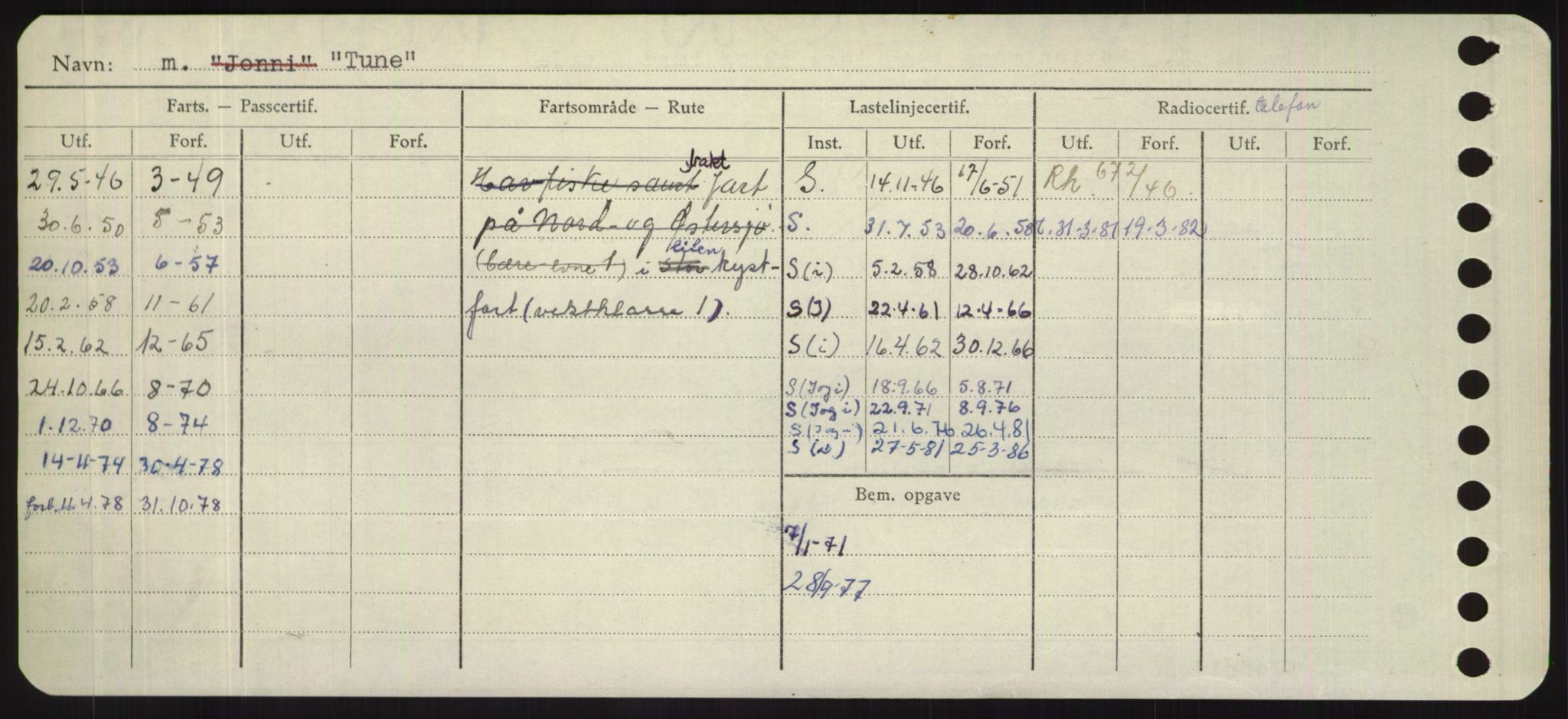 Sjøfartsdirektoratet med forløpere, Skipsmålingen, RA/S-1627/H/Hd/L0039: Fartøy, Ti-Tø, s. 808