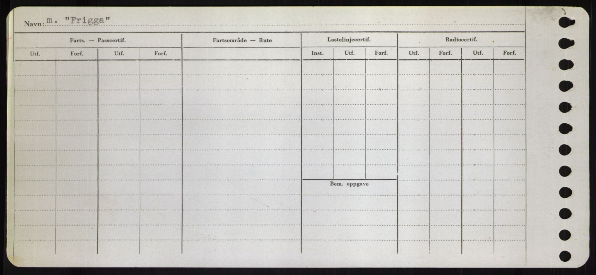 Sjøfartsdirektoratet med forløpere, Skipsmålingen, RA/S-1627/H/Hd/L0011: Fartøy, Fla-Får, s. 446