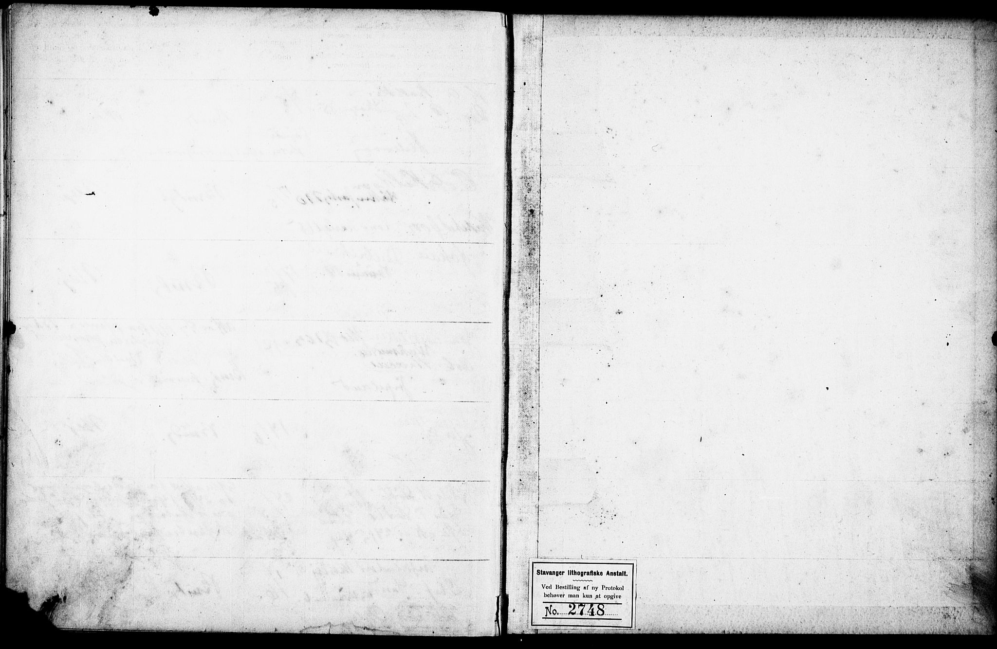 Domkirken sokneprestkontor, SAST/A-101812/001/70/705BA/L0005: Lysningsprotokoll nr. 5, 1904-1914