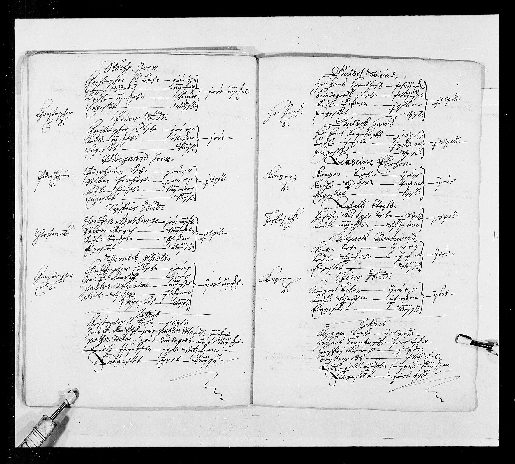 Stattholderembetet 1572-1771, AV/RA-EA-2870/Ek/L0033b/0001: Jordebøker 1662-1720: / Matrikler for Strinda, Selbu, Orkdal, Stjørdal, Gauldal og Fosen, 1670-1671, s. 73