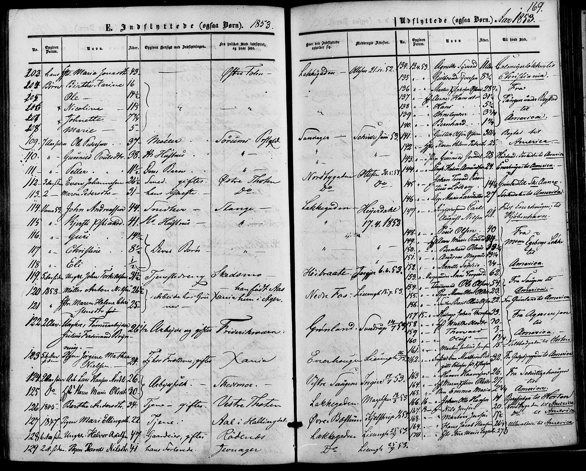 Vestre Aker prestekontor Kirkebøker, AV/SAO-A-10025/F/Fa/L0001: Ministerialbok nr. 1, 1853-1858, s. 169