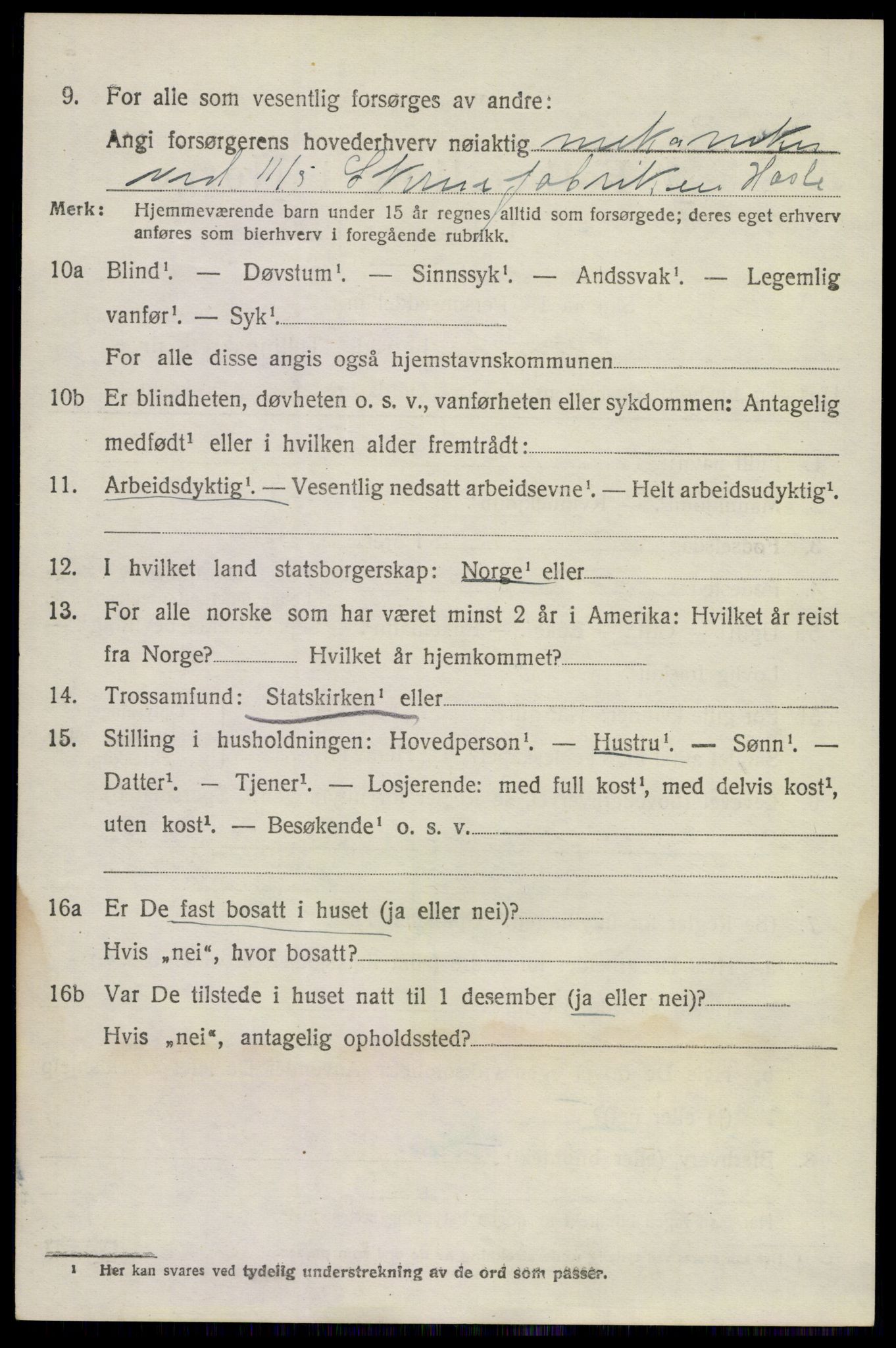 SAKO, Folketelling 1920 for 0724 Sandeherred herred, 1920, s. 20161