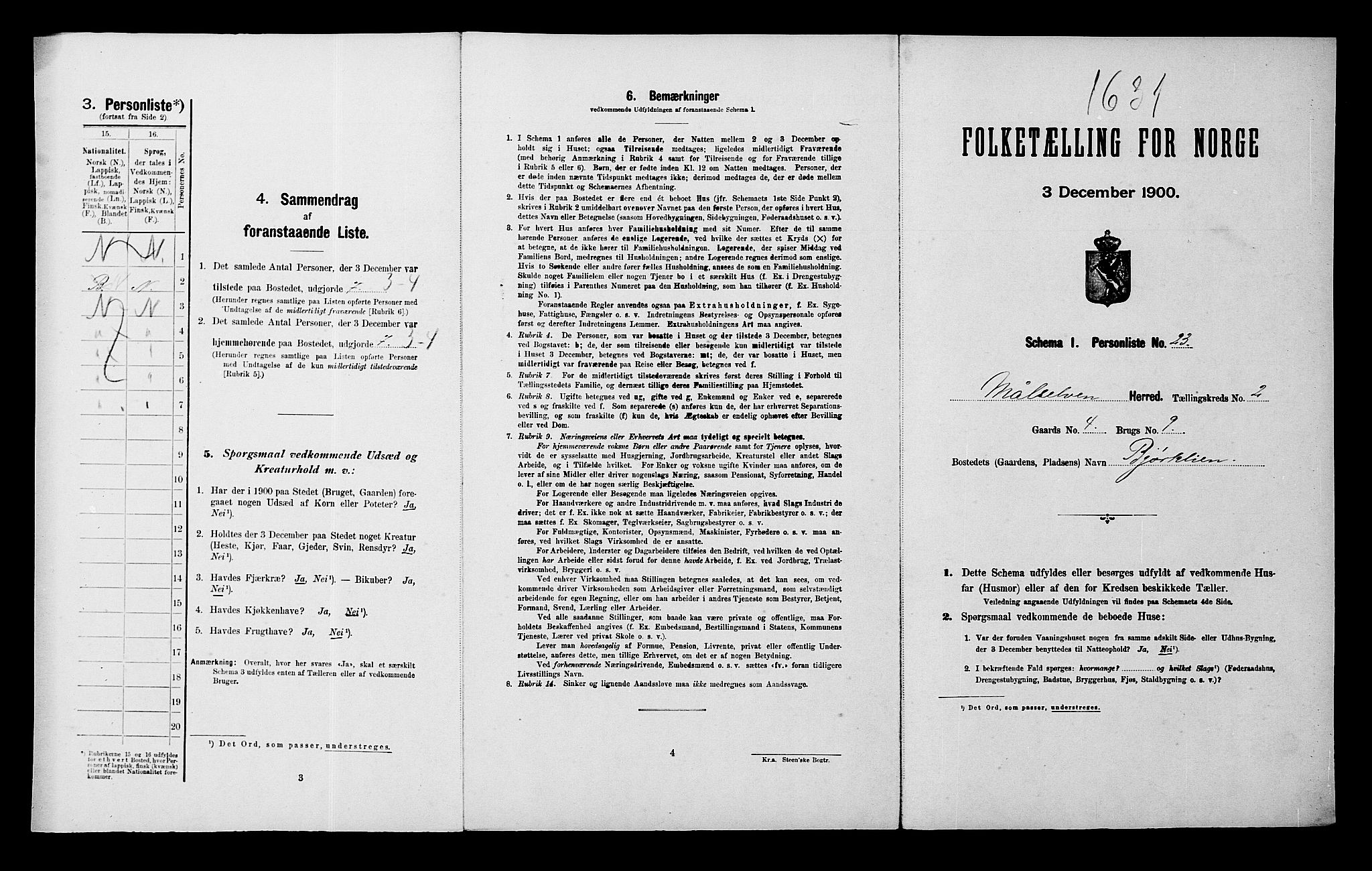 SATØ, Folketelling 1900 for 1924 Målselv herred, 1900, s. 202