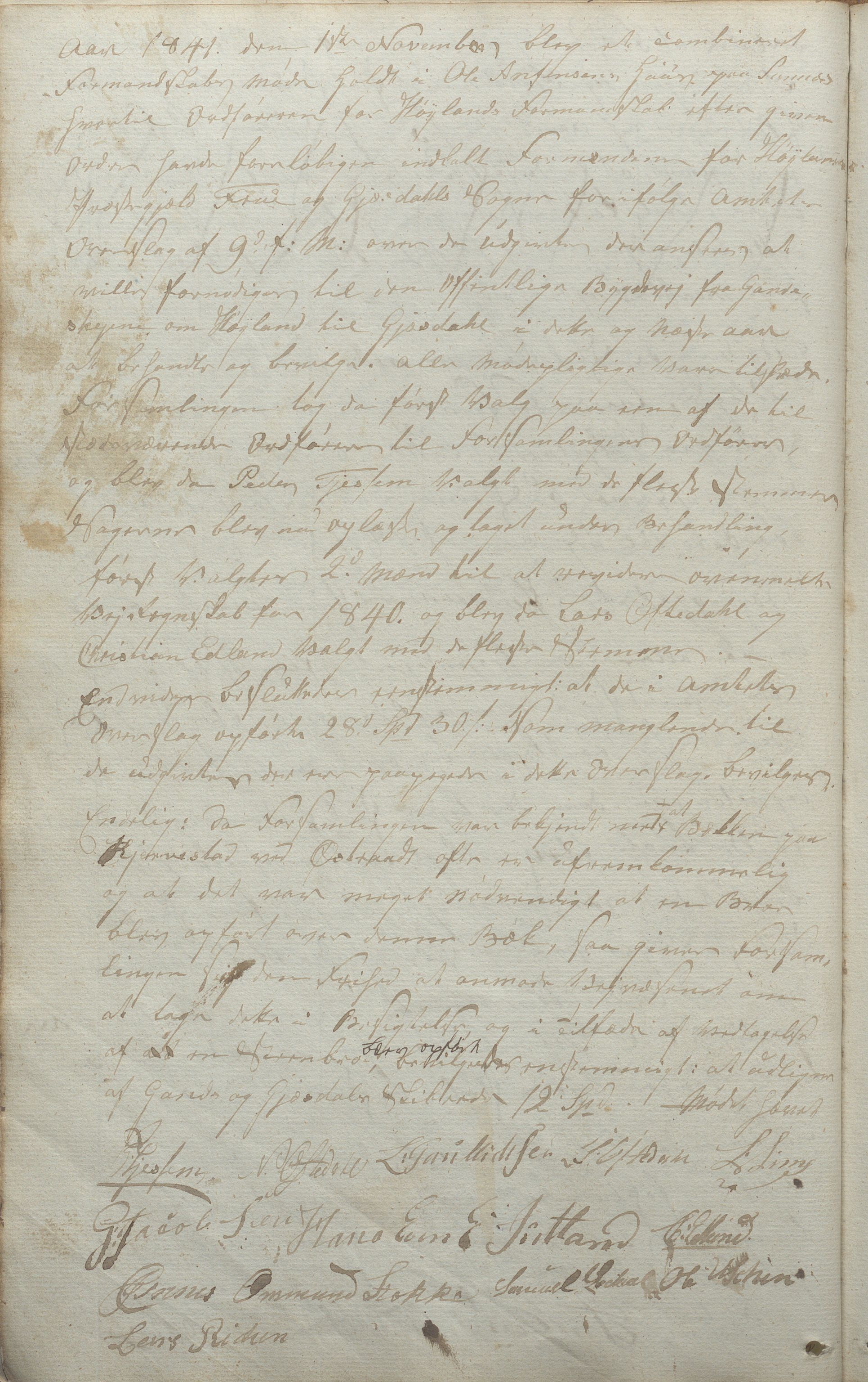 Høyland kommune - Formannskapet, IKAR/K-100046/Aa/L0001: Møtebok, 1837-1867, s. 47b