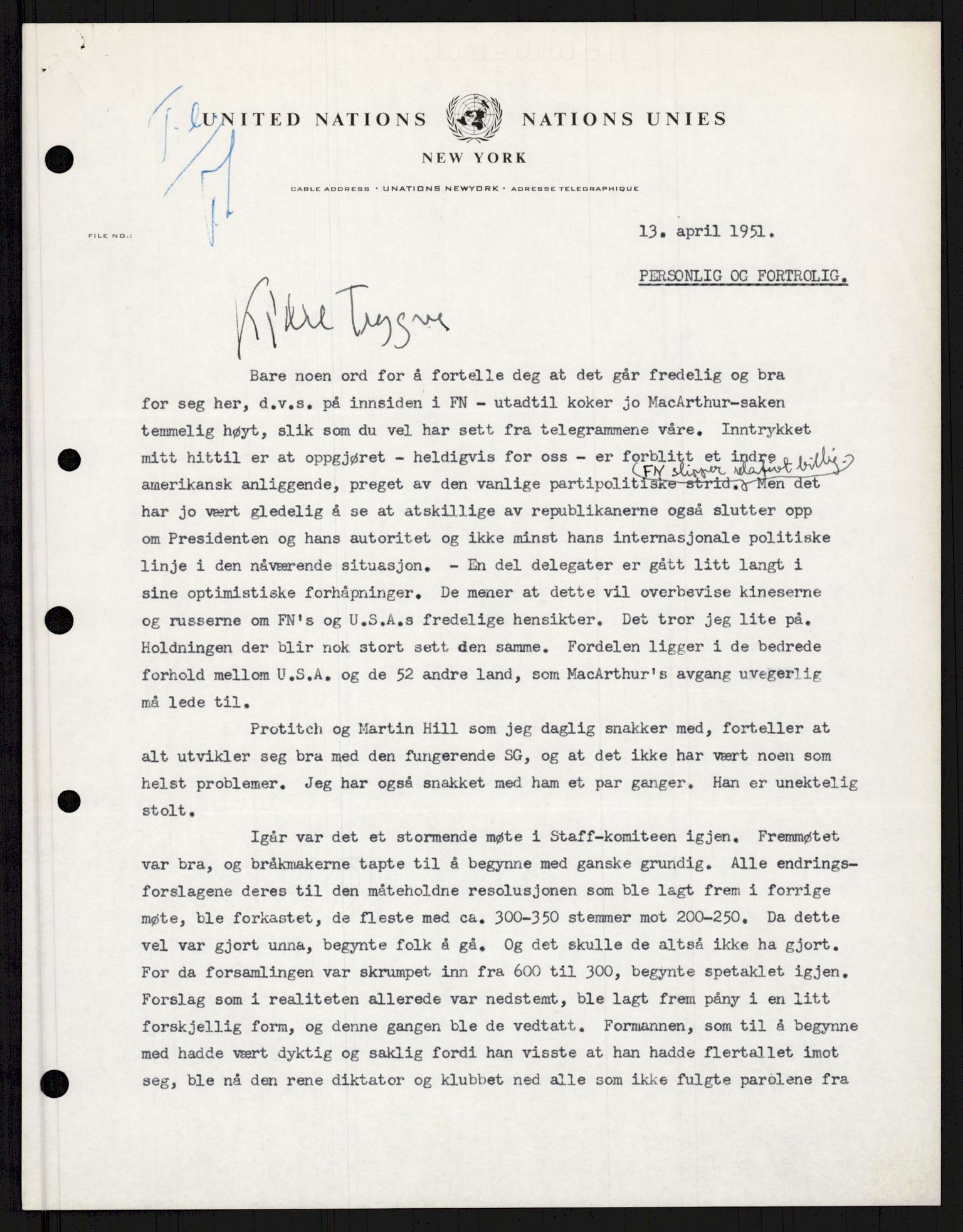 Lie, Trygve, AV/RA-PA-1407/D/L0014: Generalsekretærens papirer., 1947-1953, s. 34
