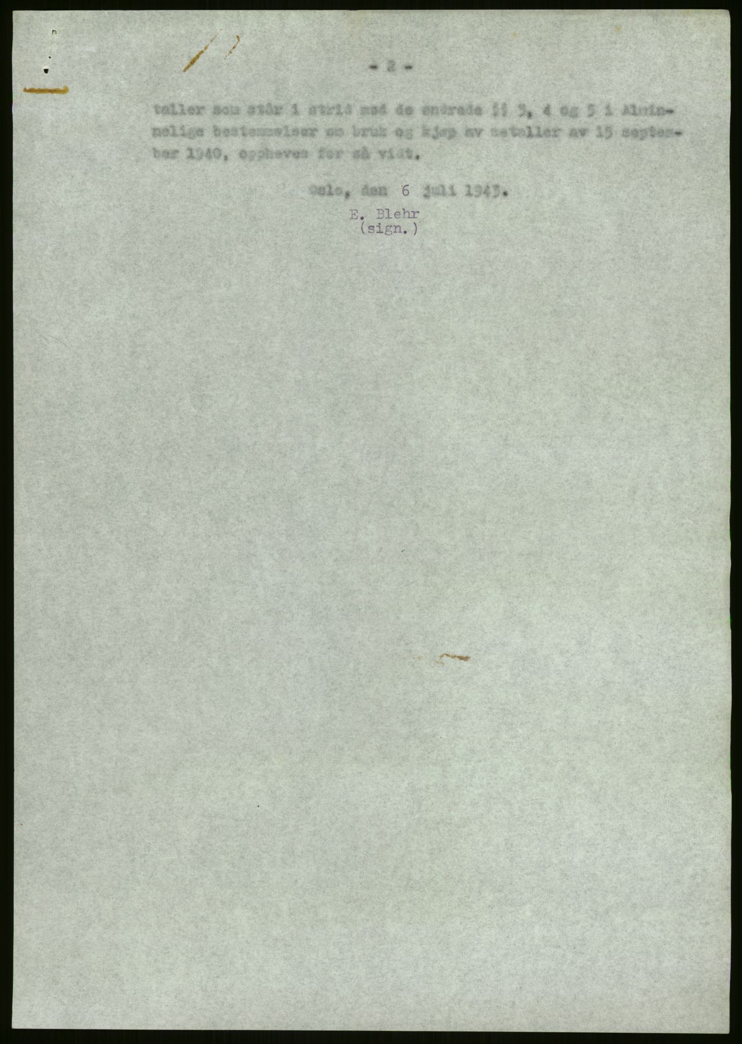 Direktoratet for industriforsyning, Sekretariatet, AV/RA-S-4153/D/Df/L0054: 9. Metallkontoret, 1940-1945, s. 49