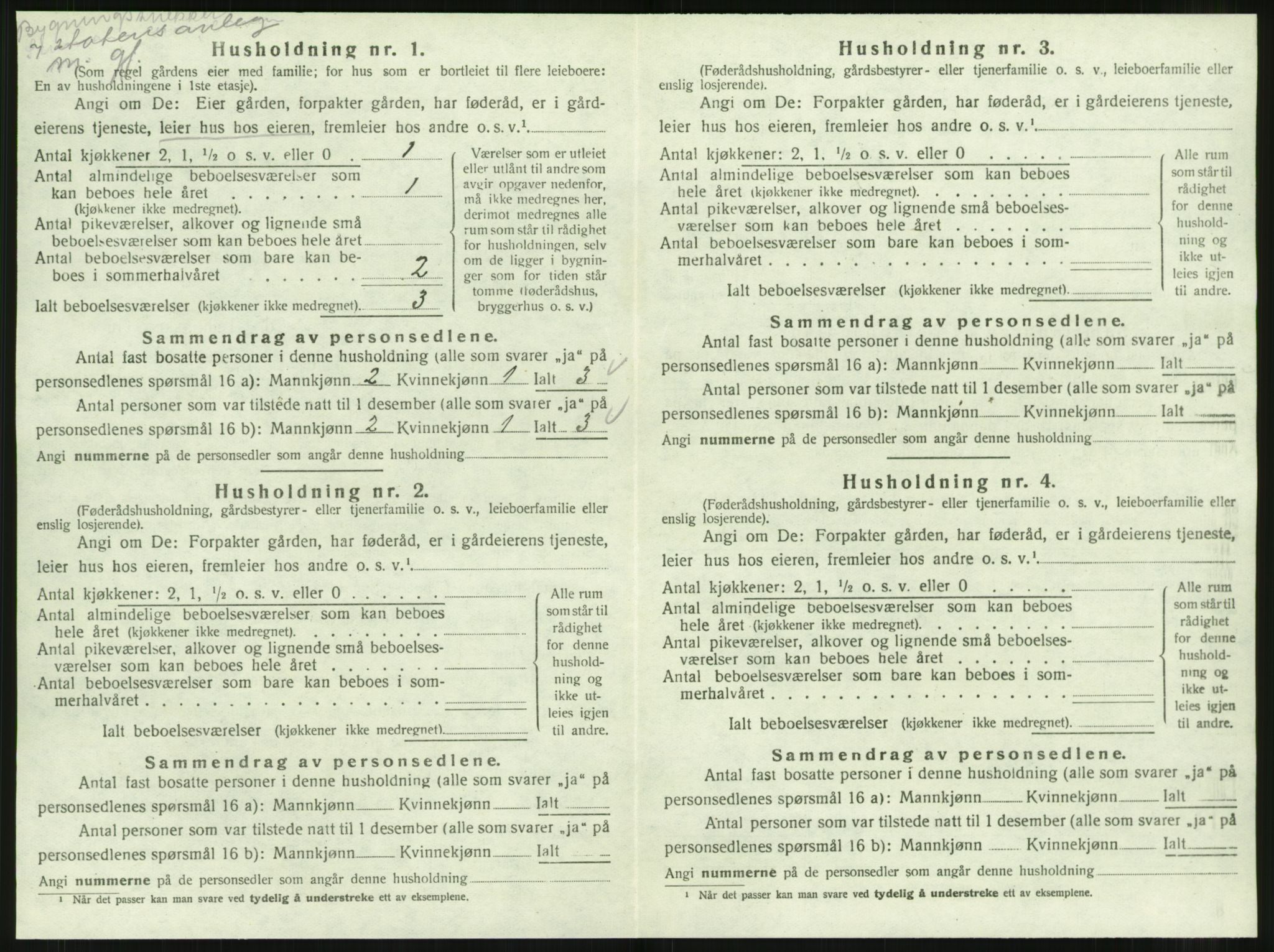 SAT, Folketelling 1920 for 1736 Snåsa herred, 1920, s. 1039