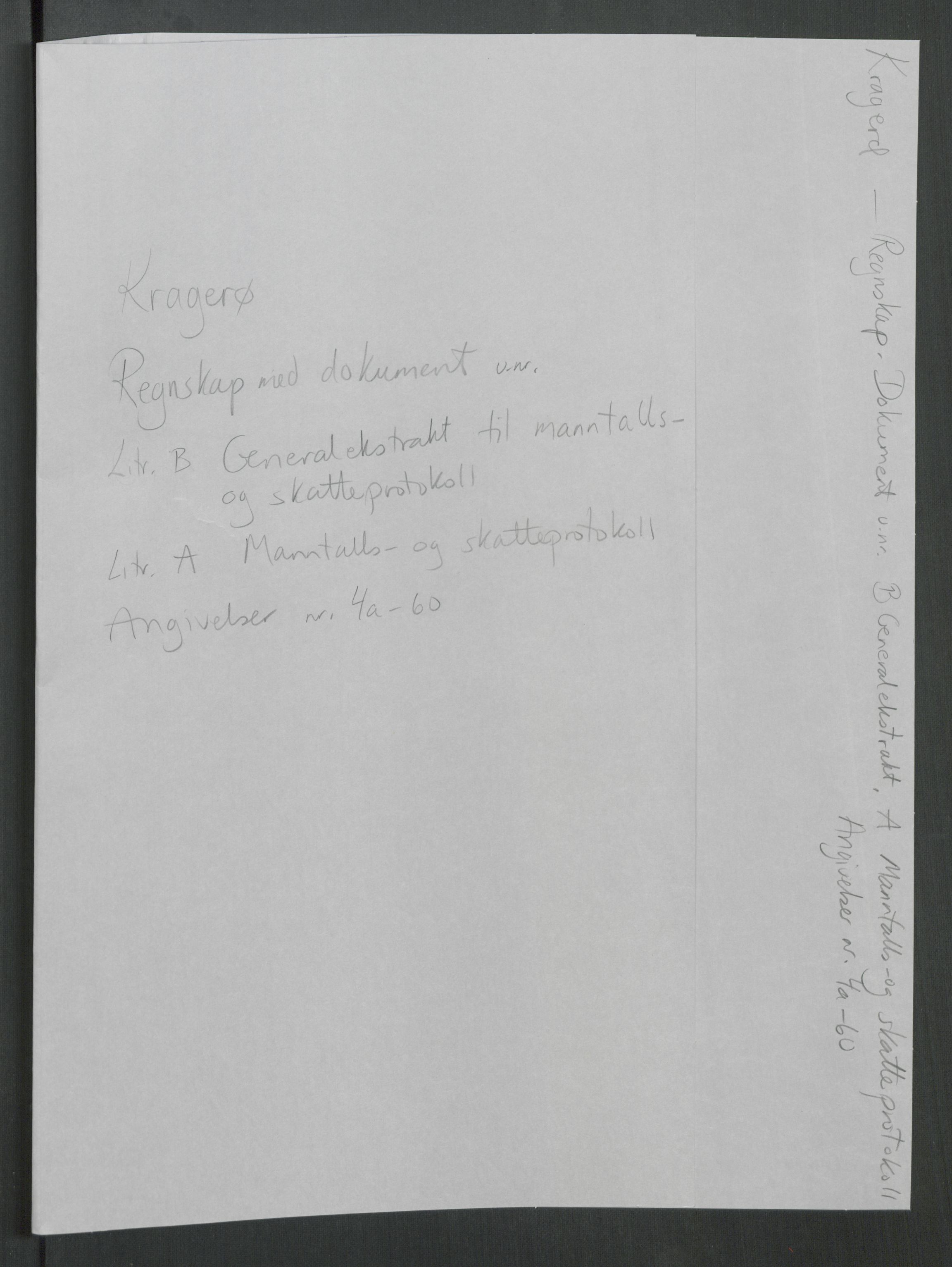 Rentekammeret inntil 1814, Reviderte regnskaper, Mindre regnskaper, RA/EA-4068/Rf/Rfe/L0020: Kongsberg, Kragerø, Larvik, 1789, s. 176