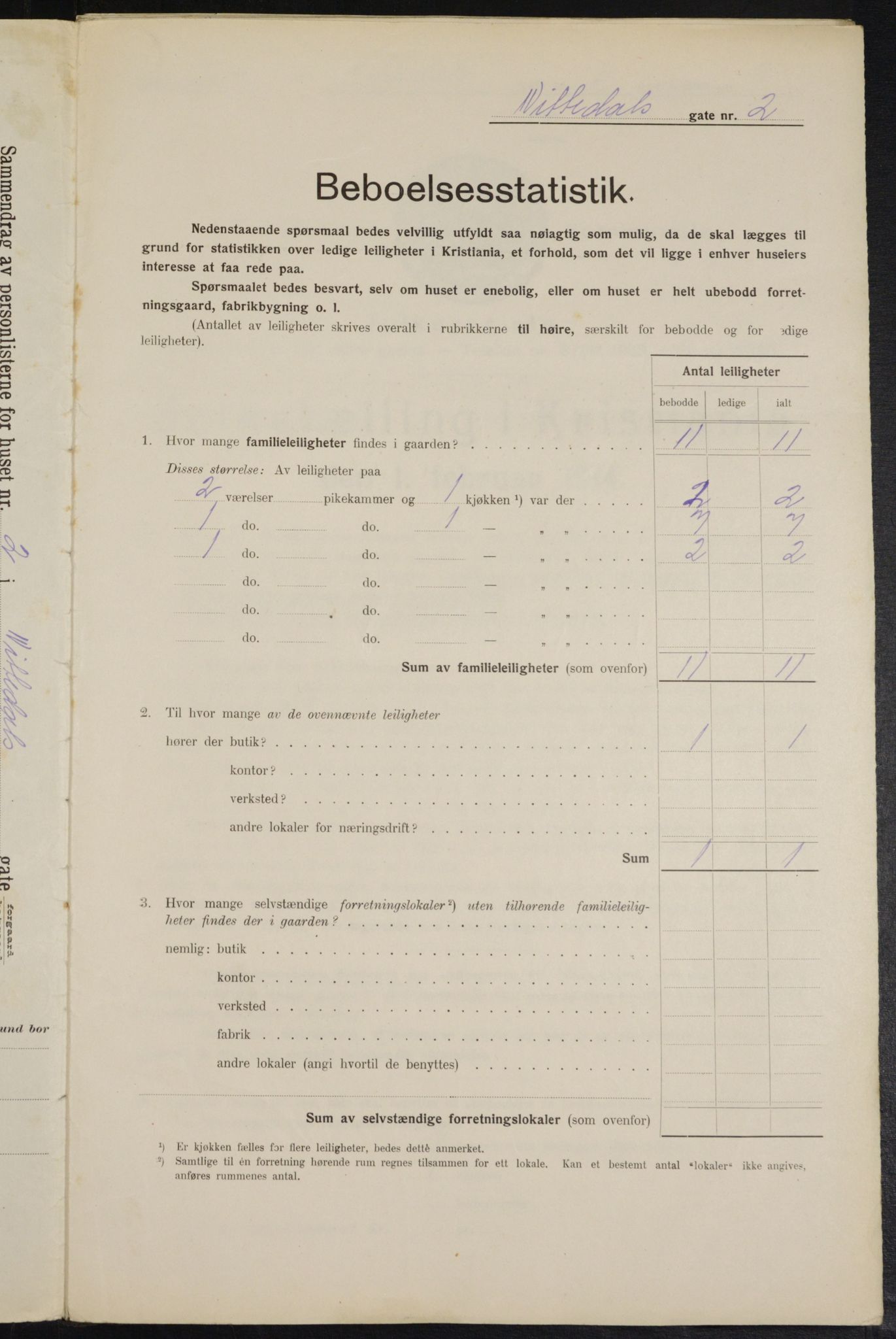 OBA, Kommunal folketelling 1.2.1914 for Kristiania, 1914, s. 71221