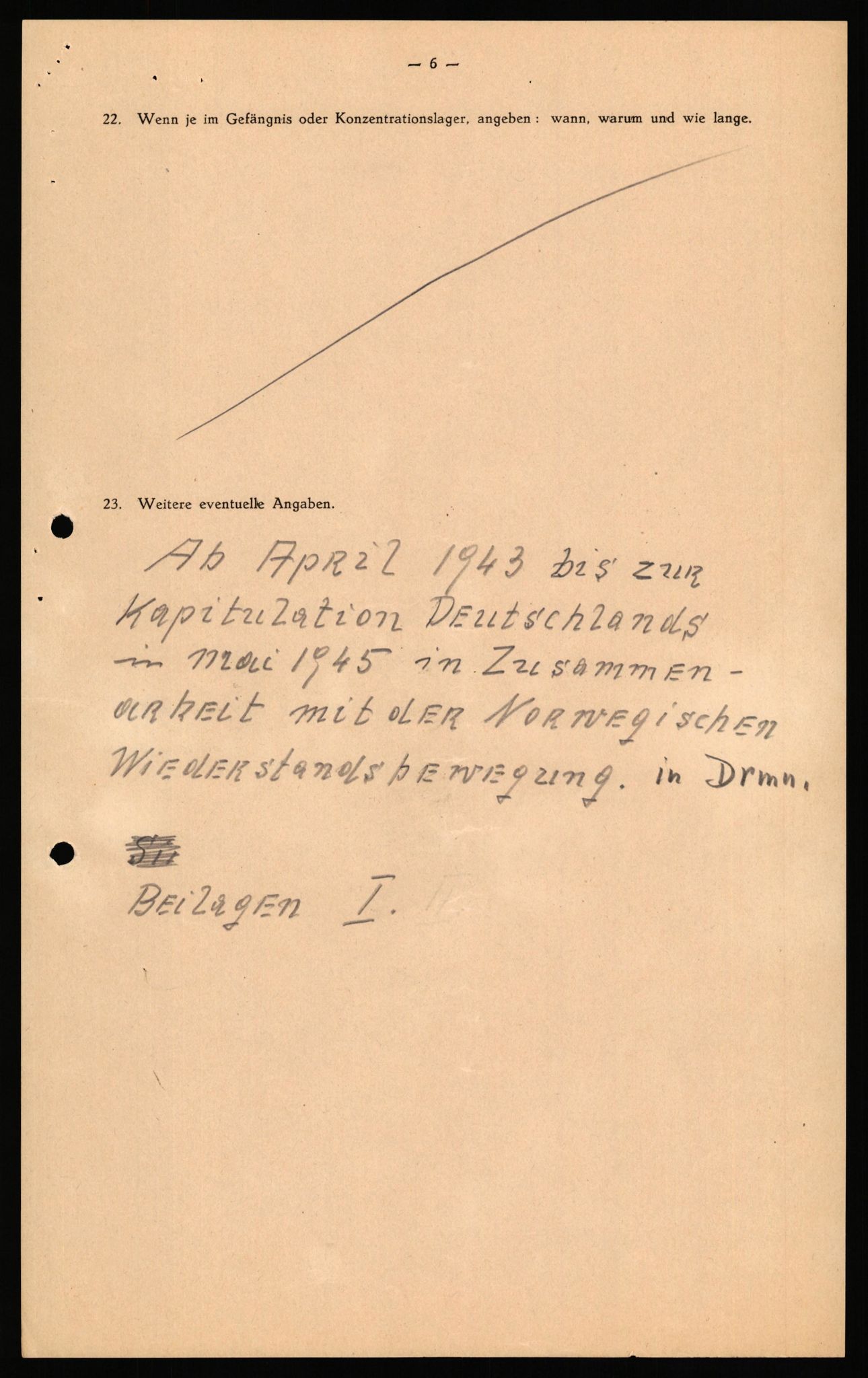 Forsvaret, Forsvarets overkommando II, AV/RA-RAFA-3915/D/Db/L0040: CI Questionaires. Tyske okkupasjonsstyrker i Norge. Østerrikere., 1945-1946, s. 50