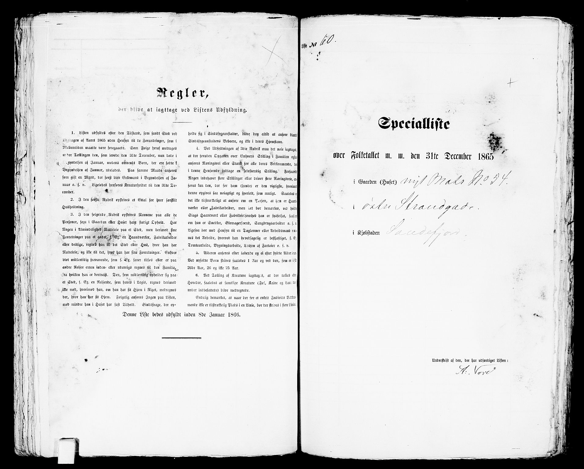 RA, Folketelling 1865 for 0706B Sandeherred prestegjeld, Sandefjord kjøpstad, 1865, s. 127