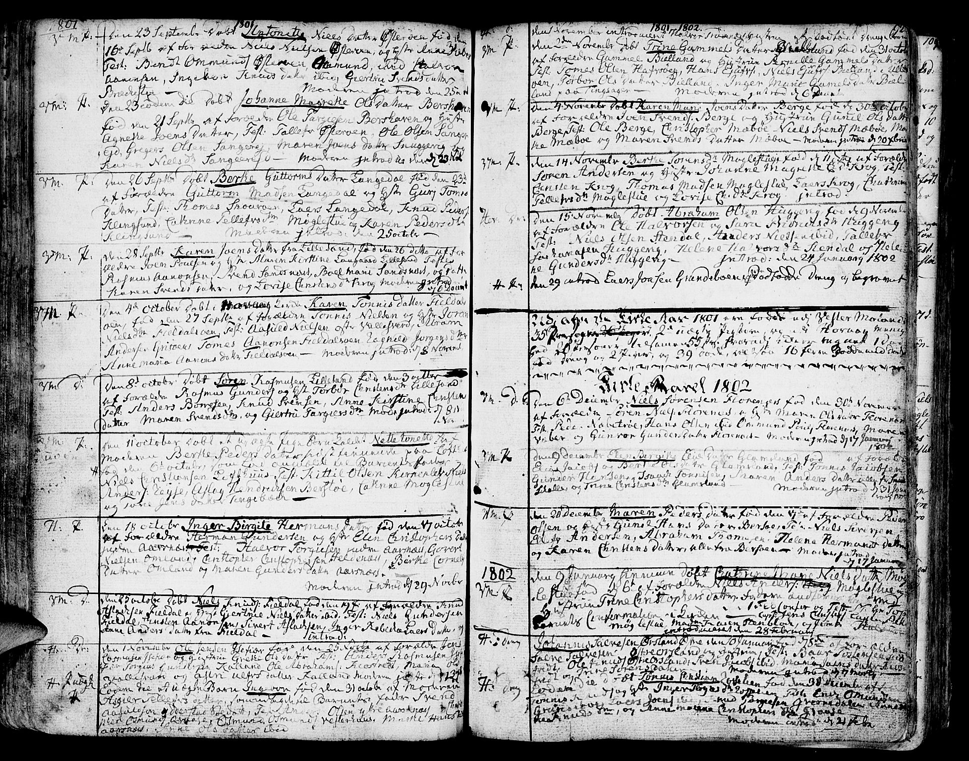 Vestre Moland sokneprestkontor, AV/SAK-1111-0046/F/Fa/Fab/L0002: Ministerialbok nr. A 2, 1760-1816, s. 92