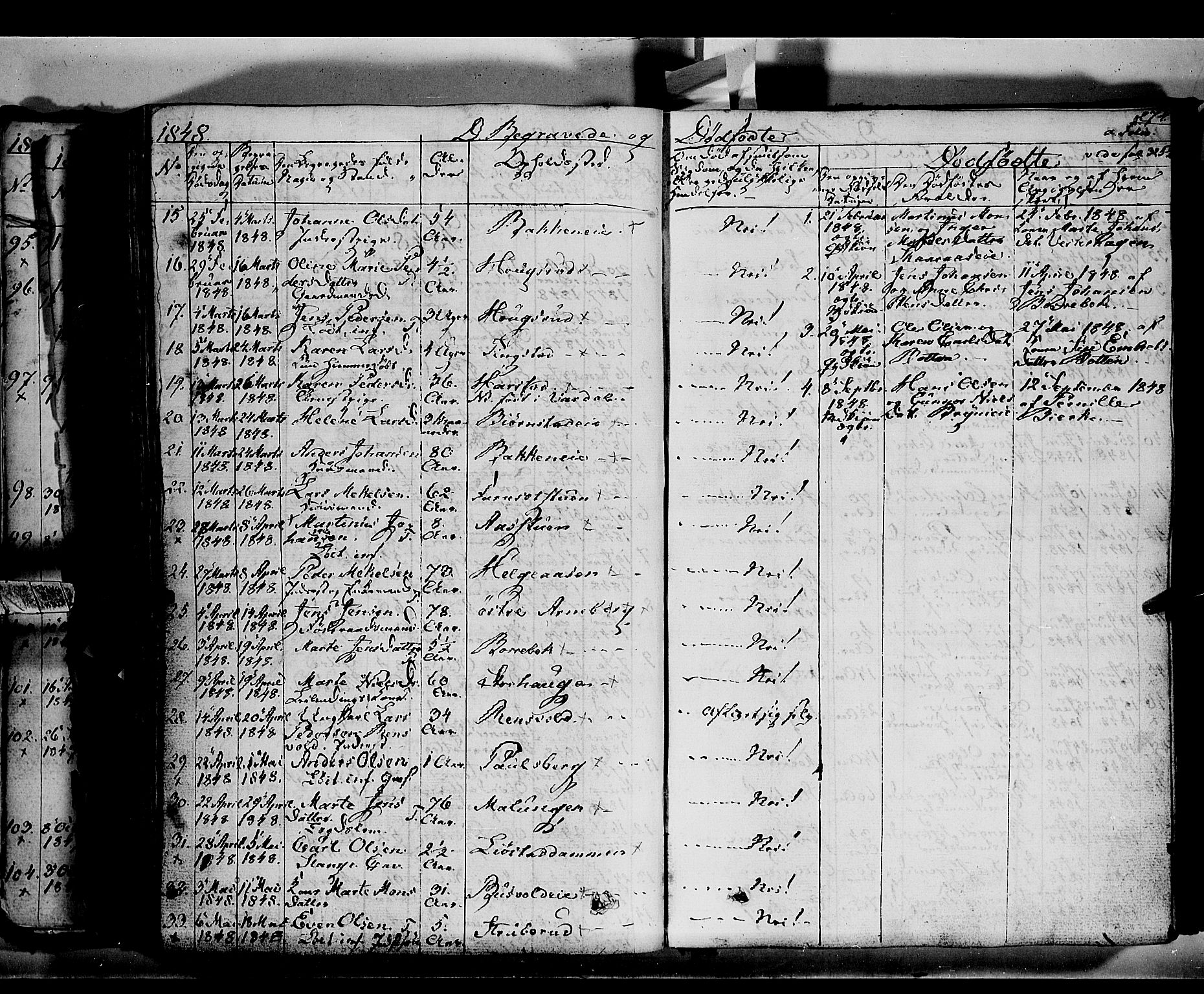 Romedal prestekontor, AV/SAH-PREST-004/K/L0004: Ministerialbok nr. 4, 1847-1861, s. 274