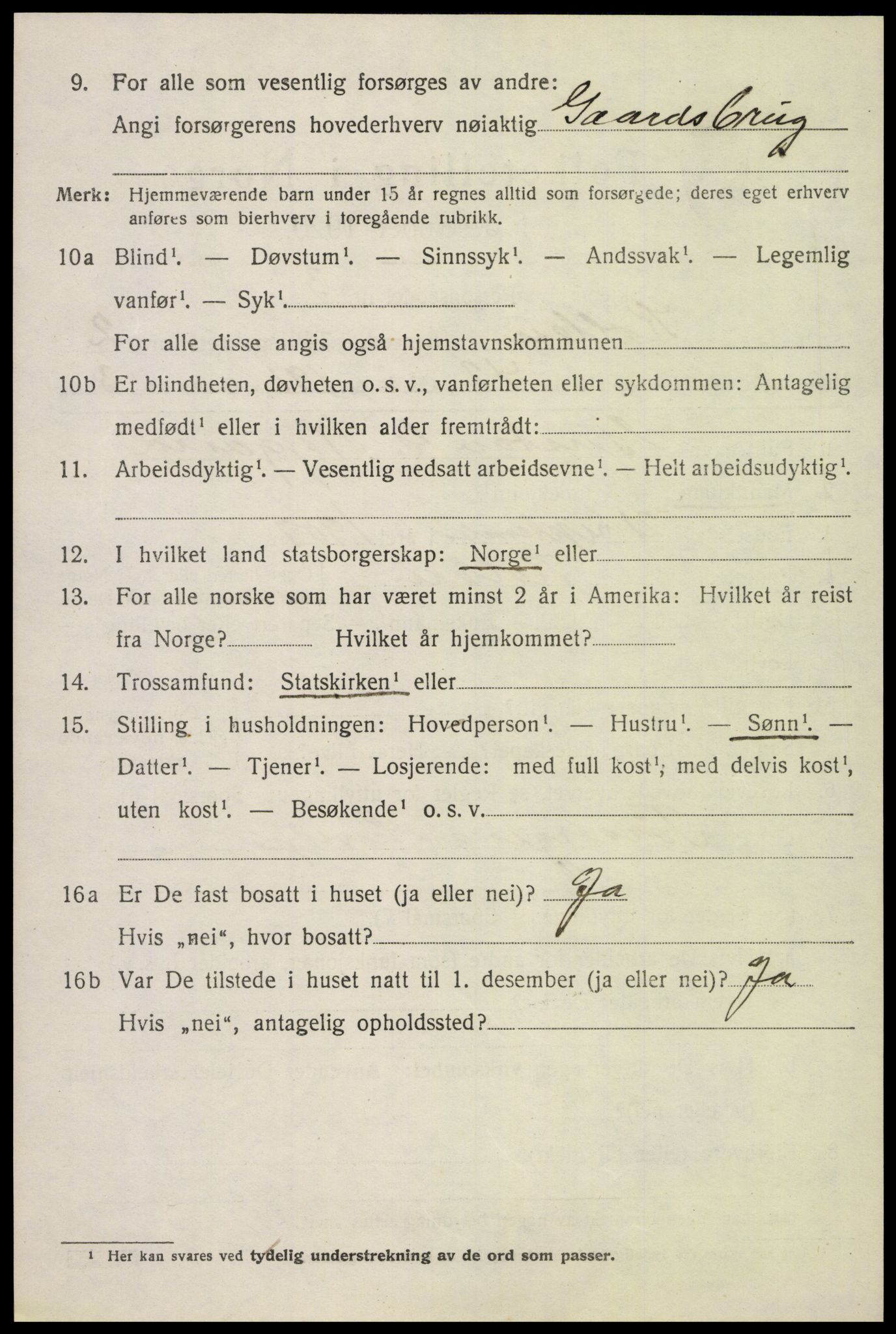 SAH, Folketelling 1920 for 0531 Kolbu herred, 1920, s. 2217