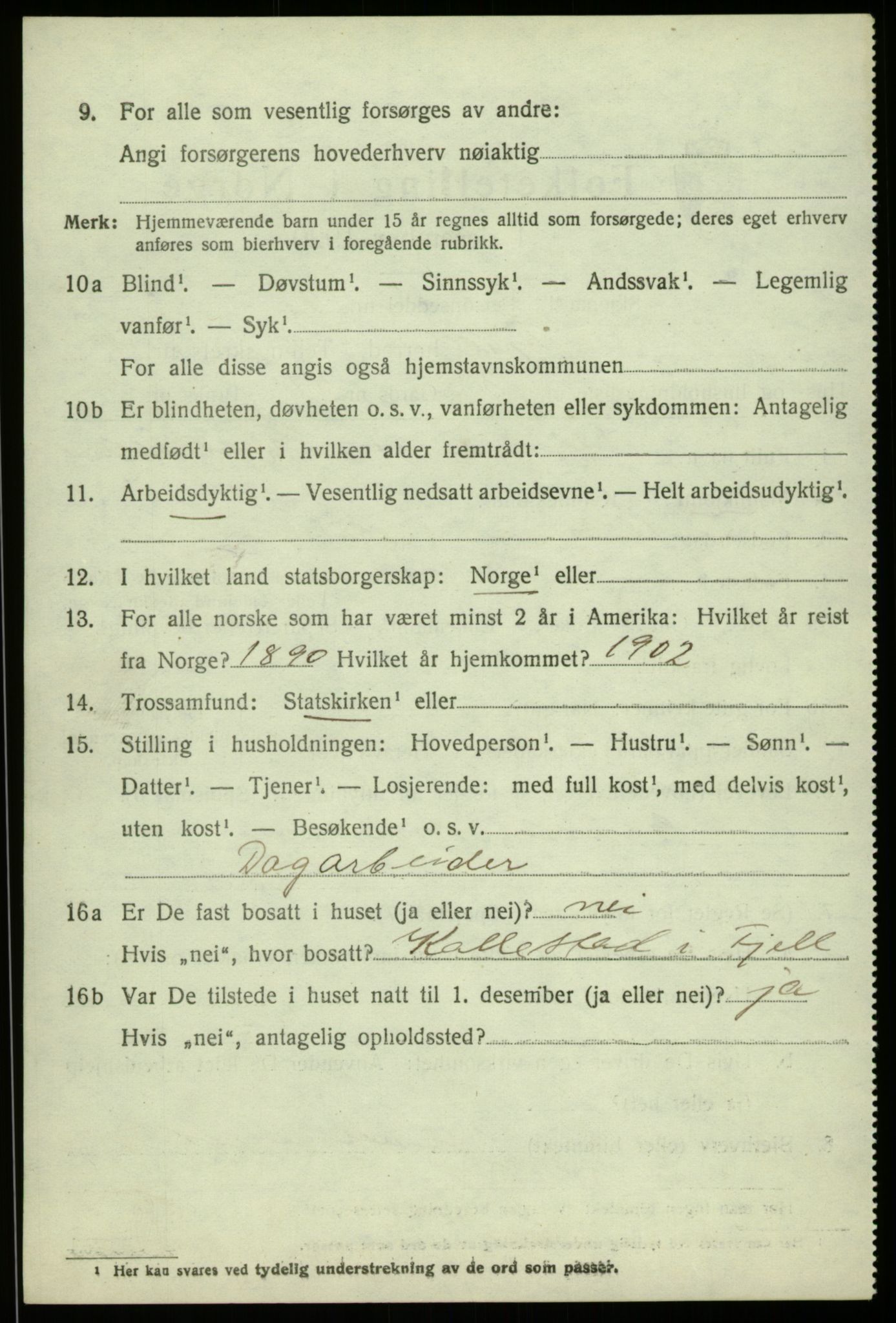 SAB, Folketelling 1920 for 1246 Fjell herred, 1920, s. 9893