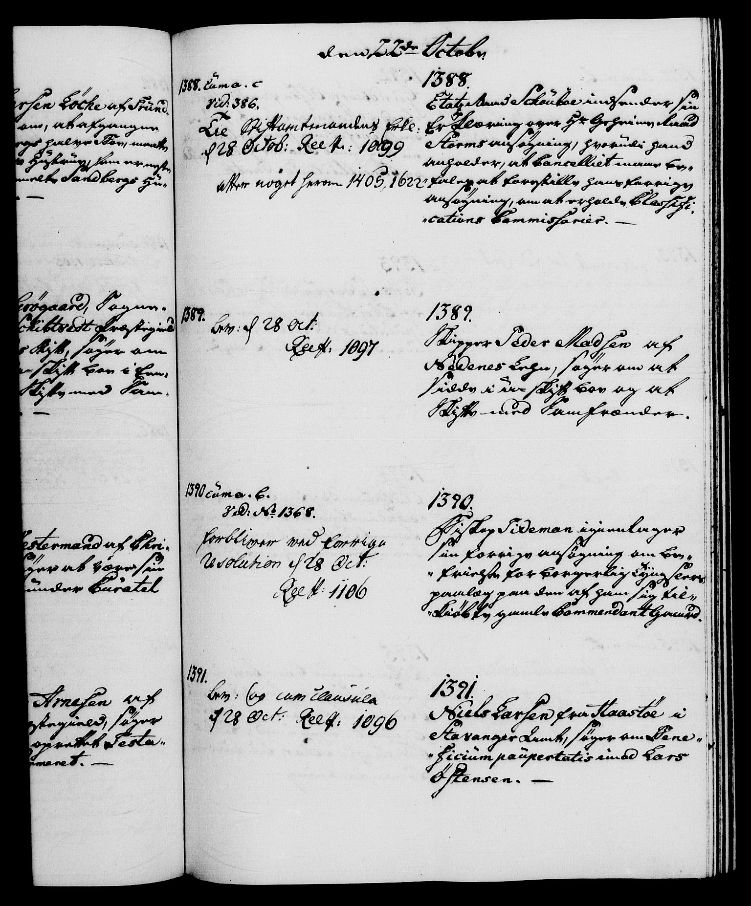 Danske Kanselli 1572-1799, AV/RA-EA-3023/I/Ia/L0002: 3. departements journal, 1772