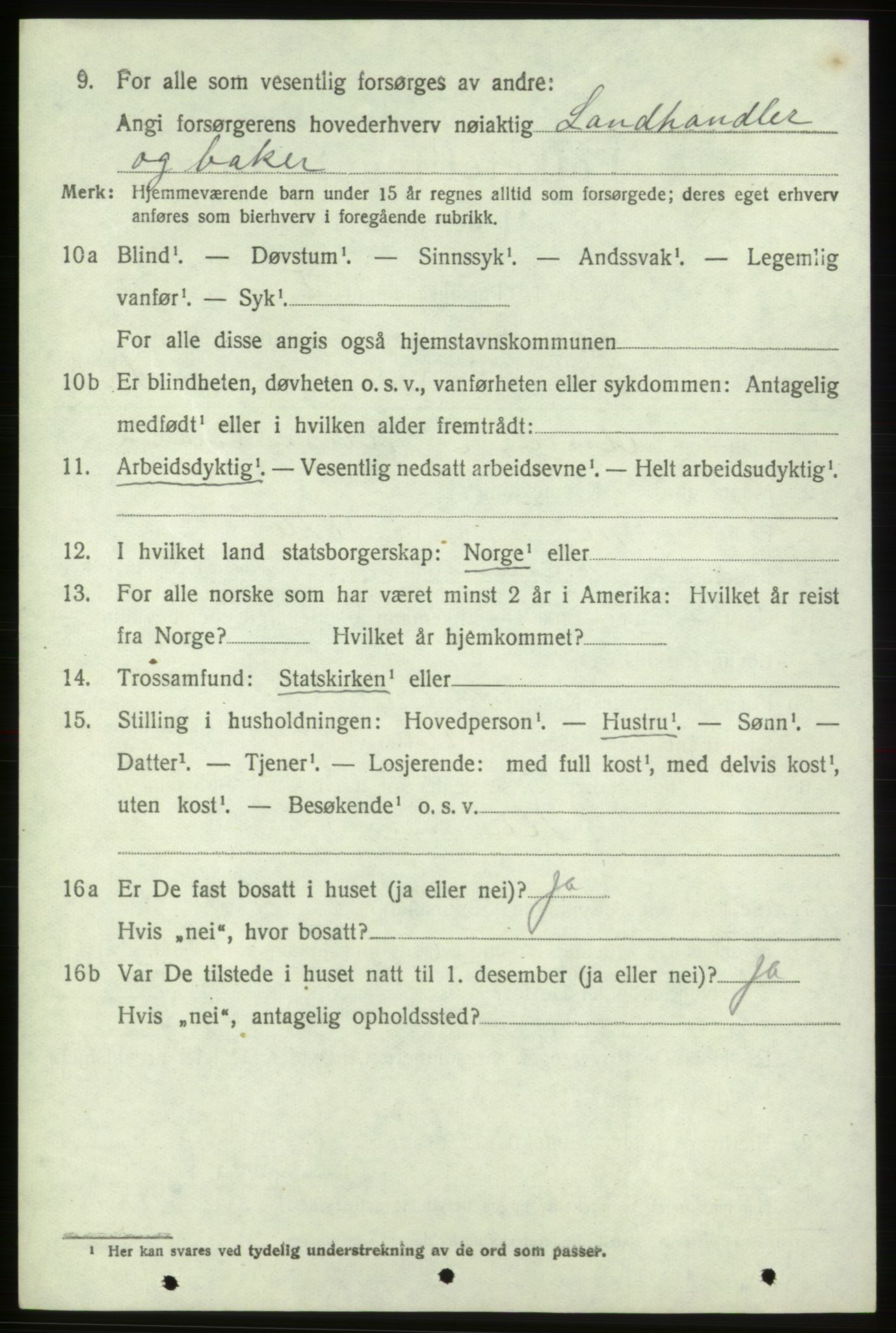 SAB, Folketelling 1920 for 1212 Skånevik herred, 1920, s. 3234