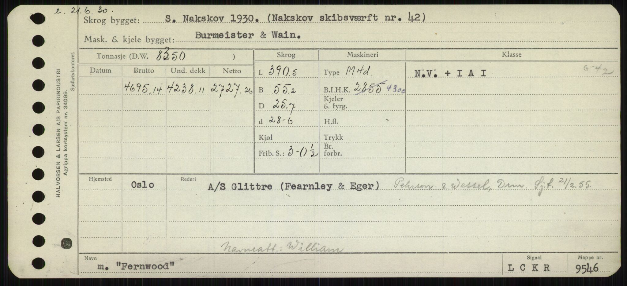 Sjøfartsdirektoratet med forløpere, Skipsmålingen, RA/S-1627/H/Hb/L0002: Fartøy, E-H, s. 129