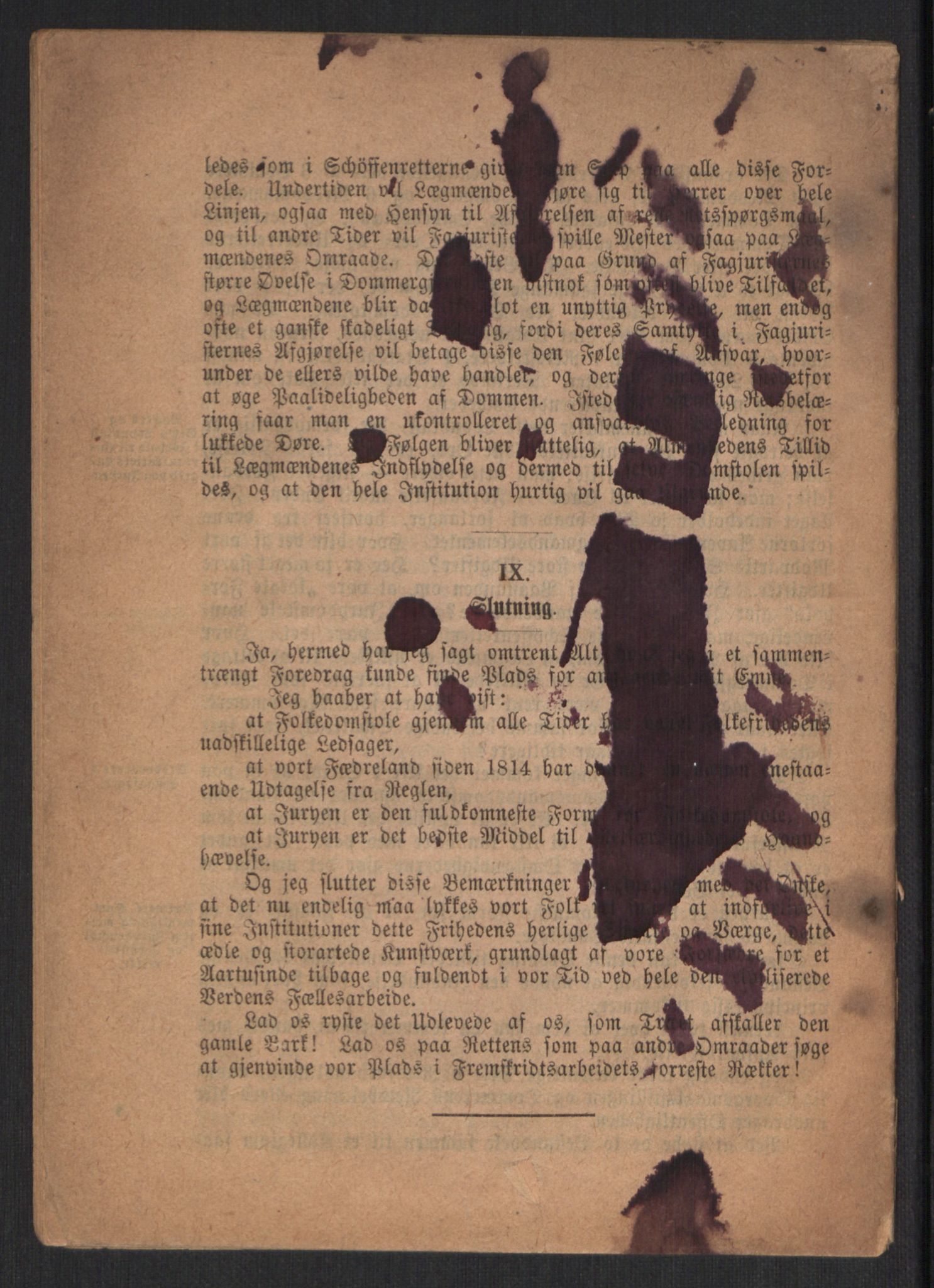 Venstres Hovedorganisasjon, RA/PA-0876/X/L0001: De eldste skrifter, 1860-1936, s. 480