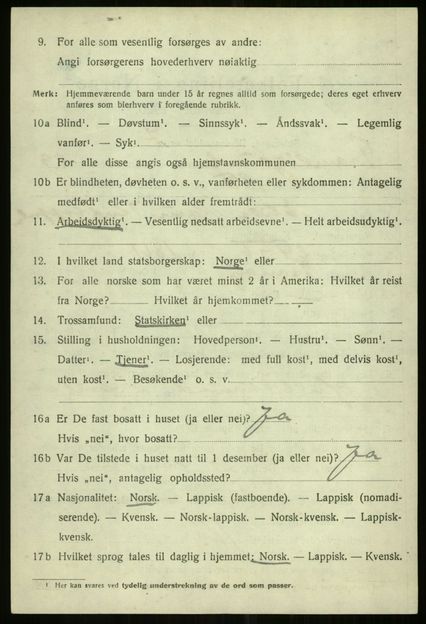 SATØ, Folketelling 1920 for 1934 Tromsøysund herred, 1920, s. 13649