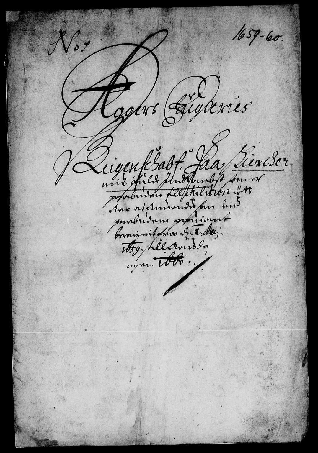 Rentekammeret inntil 1814, Reviderte regnskaper, Lensregnskaper, AV/RA-EA-5023/R/Rb/Rba/L0254: Akershus len, 1656-1661