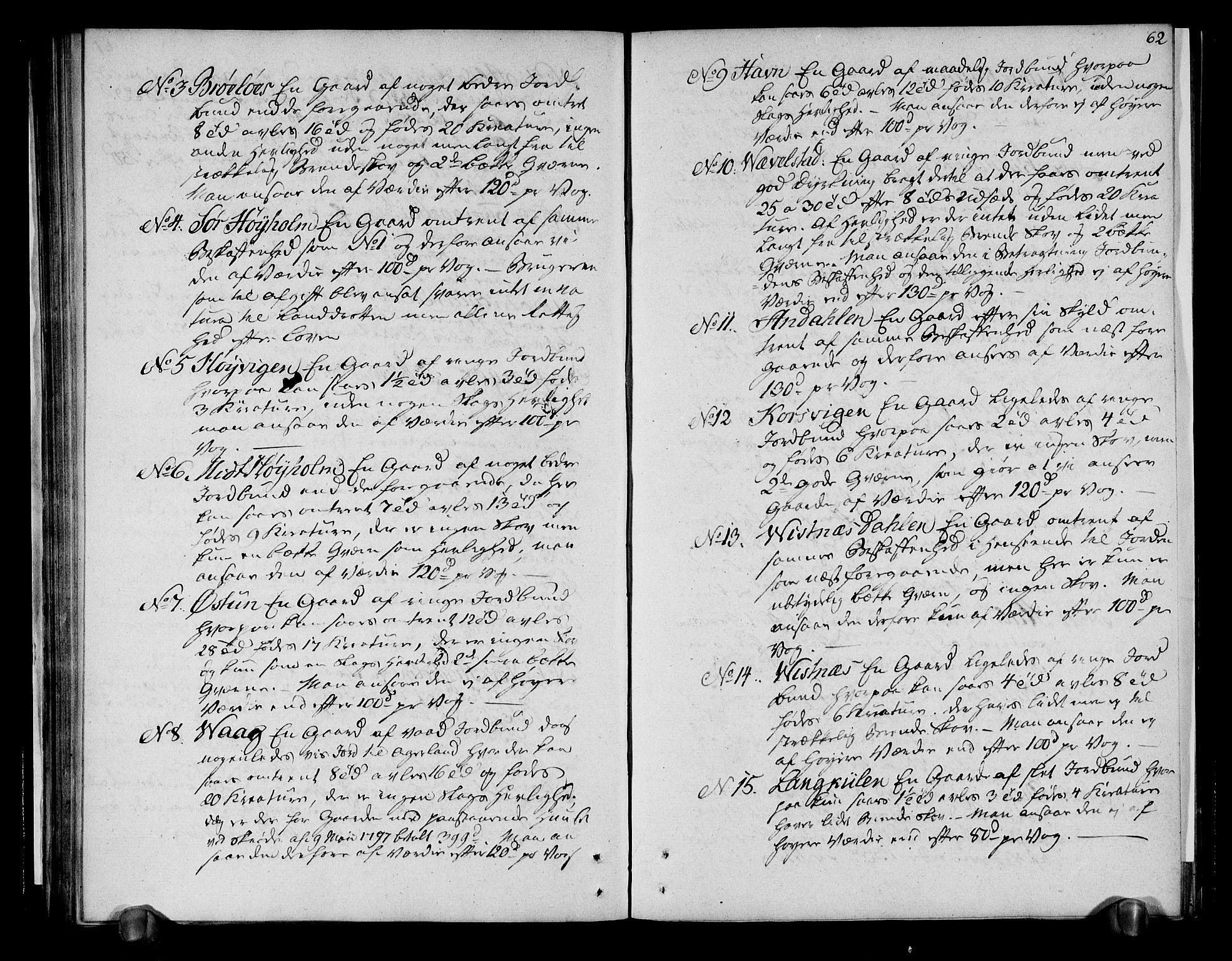 Rentekammeret inntil 1814, Realistisk ordnet avdeling, RA/EA-4070/N/Ne/Nea/L0156: Helgeland fogderi. Deliberasjonsprotokoll, 1803, s. 64