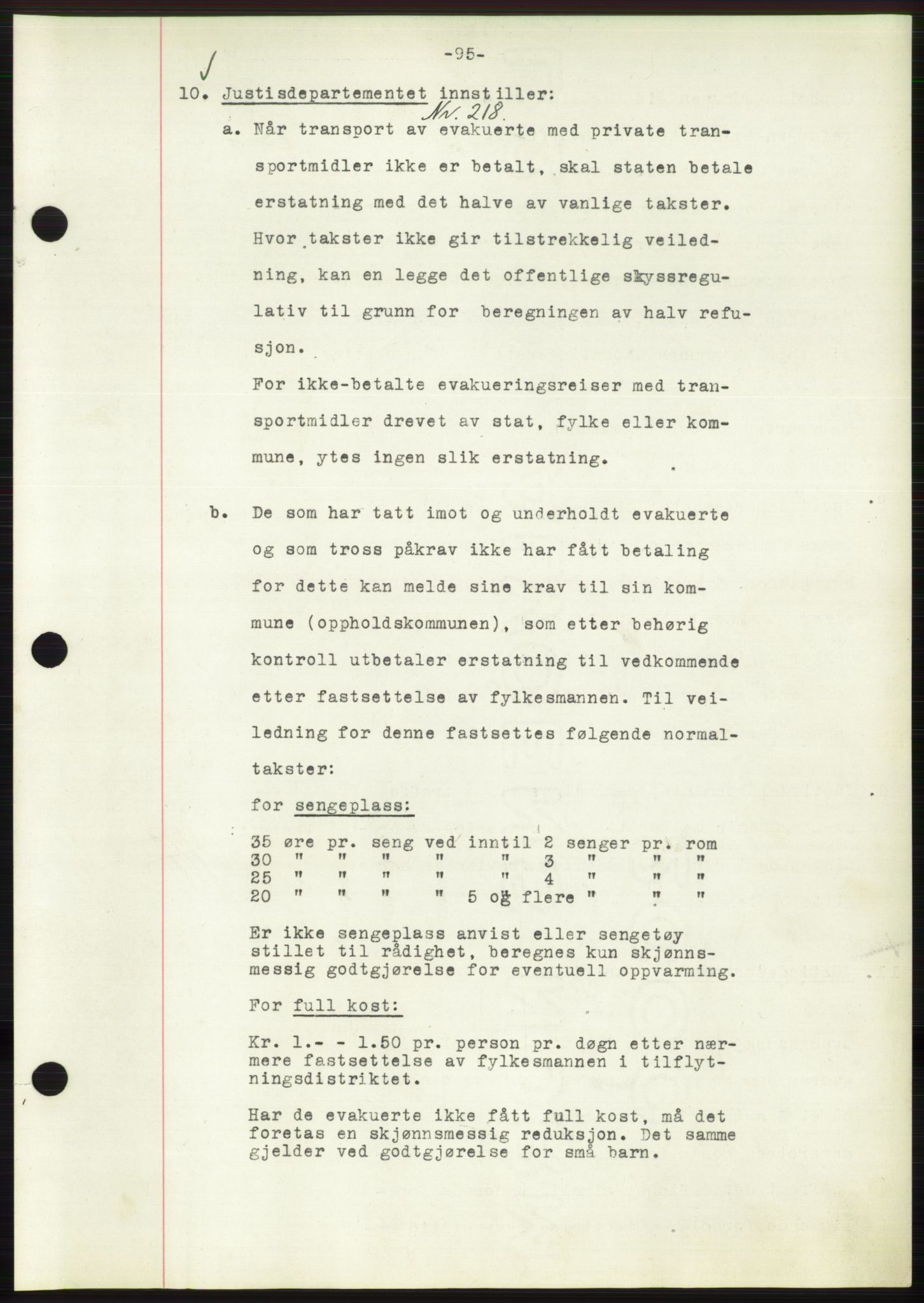 Administrasjonsrådet, AV/RA-S-1004/A/L0002: Vedtaksprotokoll 16/4-25/9, 1940, s. 99