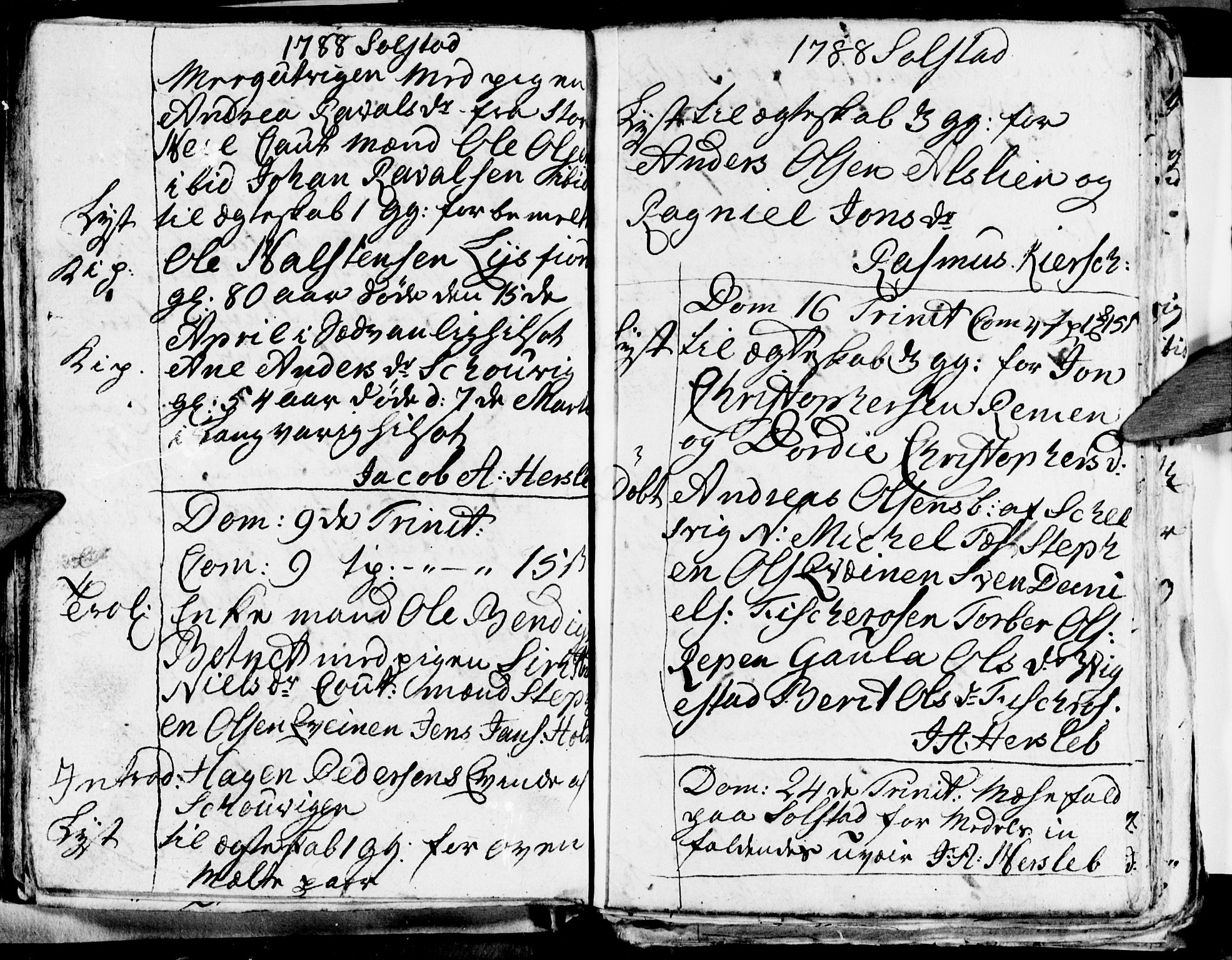 Ministerialprotokoller, klokkerbøker og fødselsregistre - Nordland, AV/SAT-A-1459/811/L0166: Ministerialbok nr. 811A03, 1770-1816