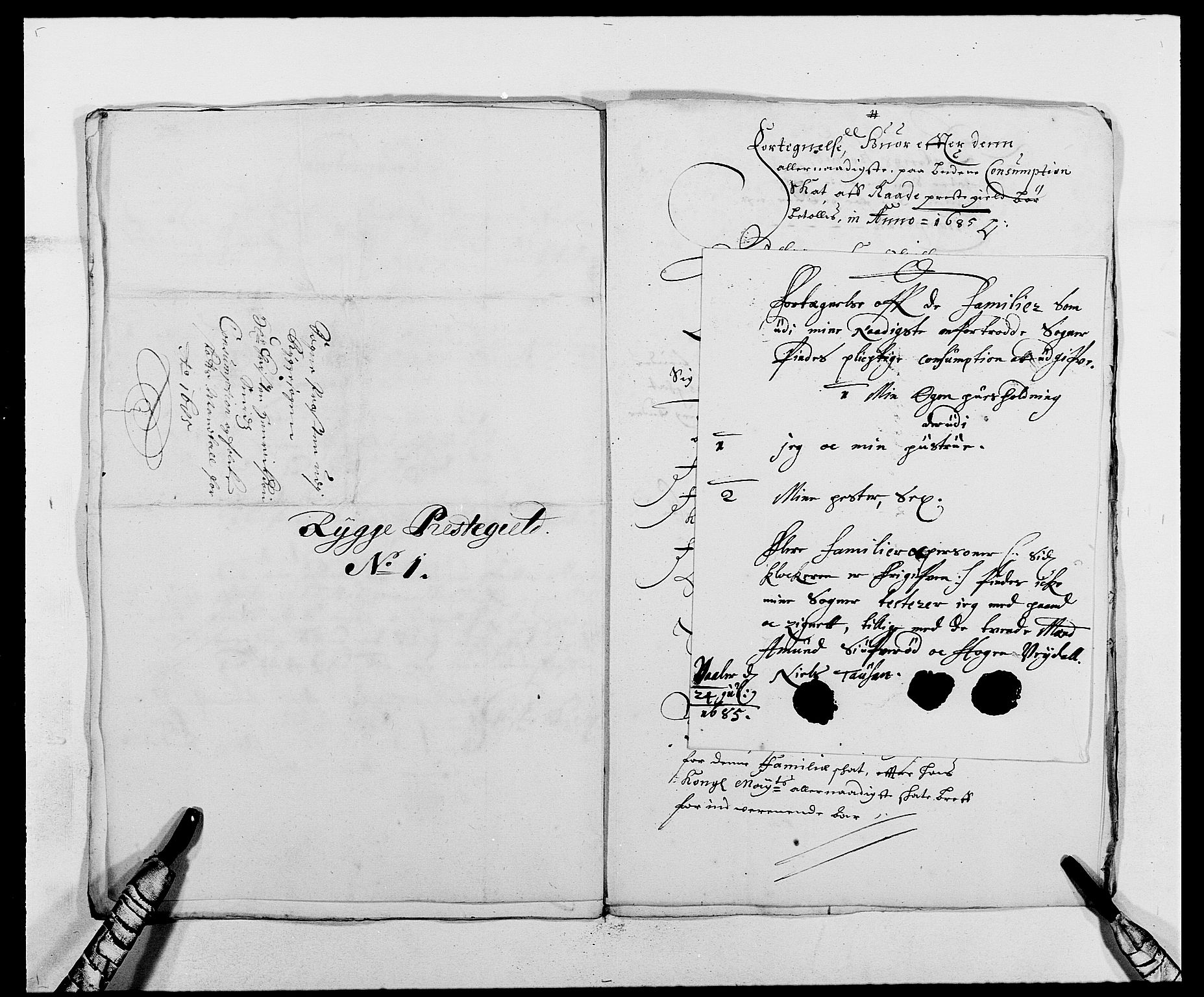 Rentekammeret inntil 1814, Reviderte regnskaper, Fogderegnskap, AV/RA-EA-4092/R02/L0105: Fogderegnskap Moss og Verne kloster, 1685-1687, s. 106