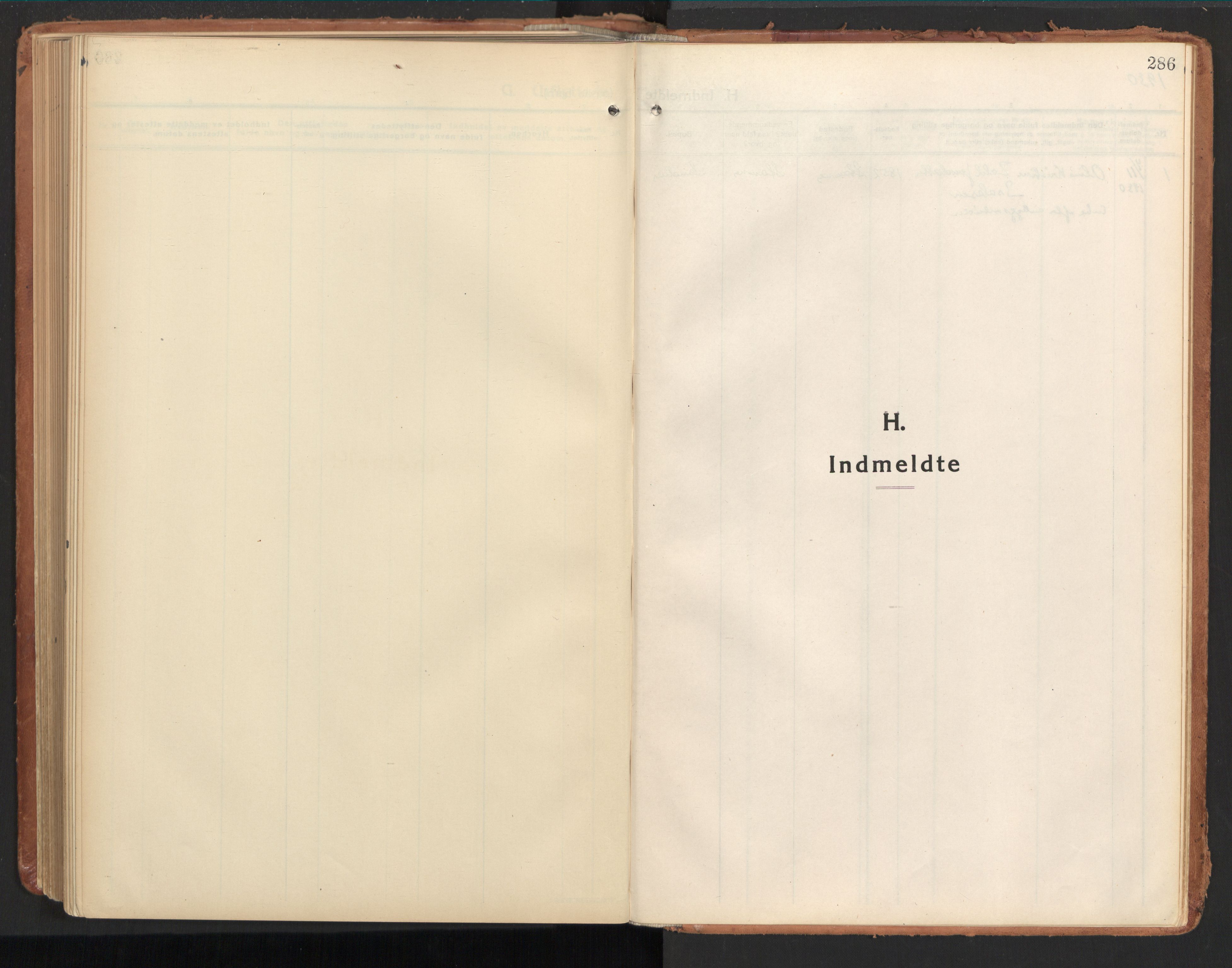 Ministerialprotokoller, klokkerbøker og fødselsregistre - Nordland, AV/SAT-A-1459/850/L0716: Residerende kapellans bok nr. 850B06, 1924-1938, s. 286