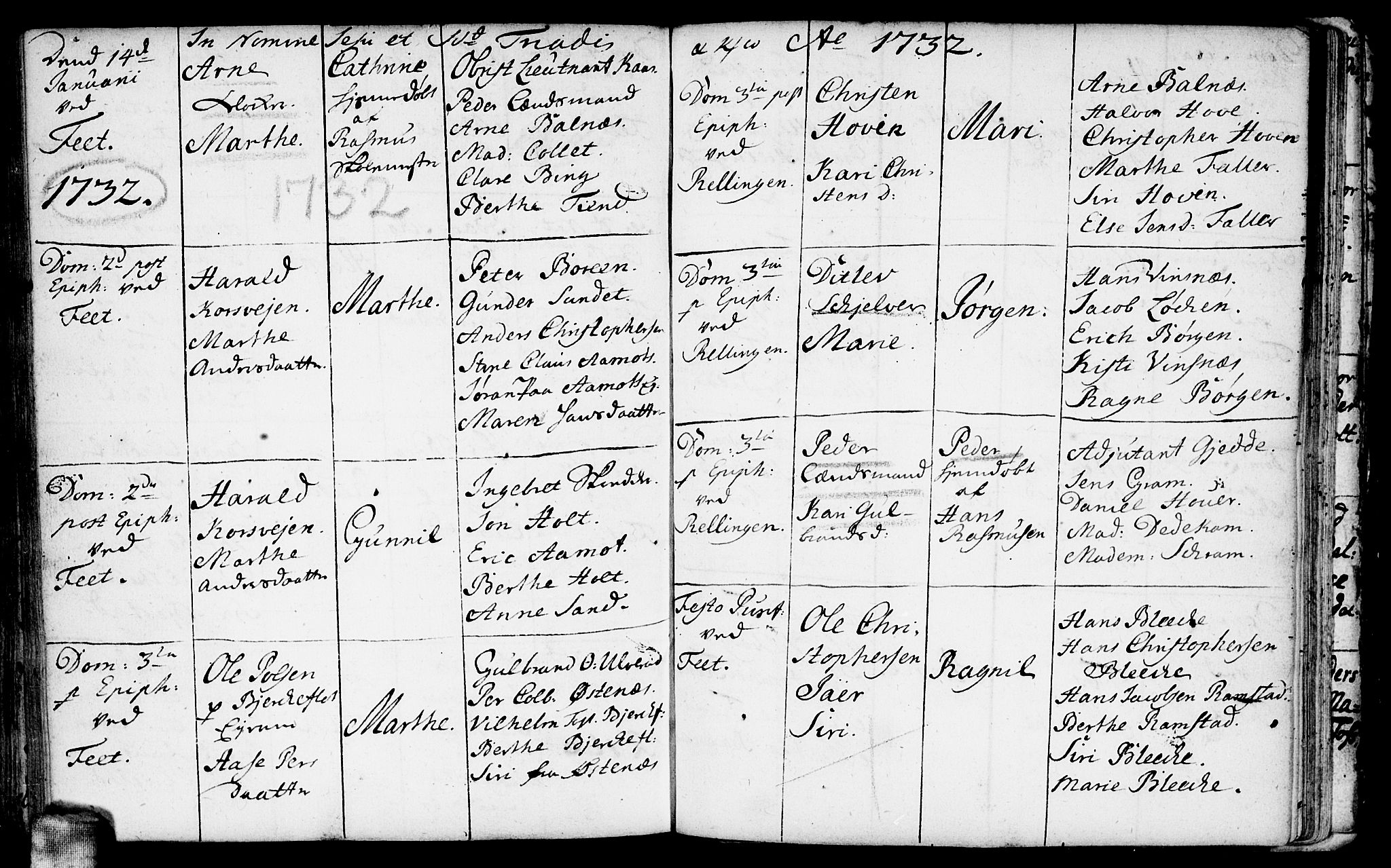Fet prestekontor Kirkebøker, AV/SAO-A-10370a/F/Fa/L0001: Ministerialbok nr. I 1, 1716-1751, s. 102