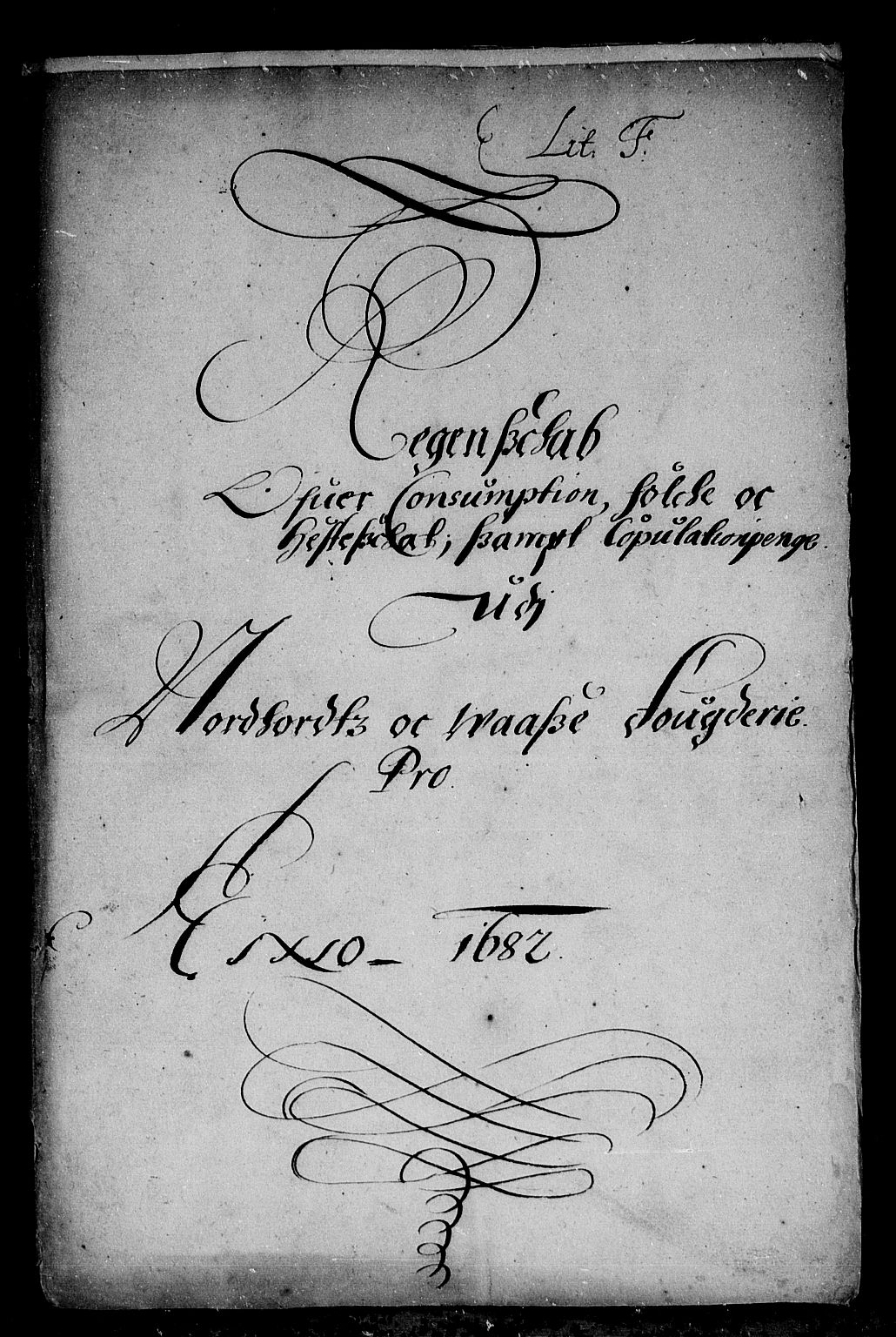 Rentekammeret inntil 1814, Reviderte regnskaper, Stiftamtstueregnskaper, Bergen stiftamt, RA/EA-6043/R/Rc/L0062: Bergen stiftamt, 1682