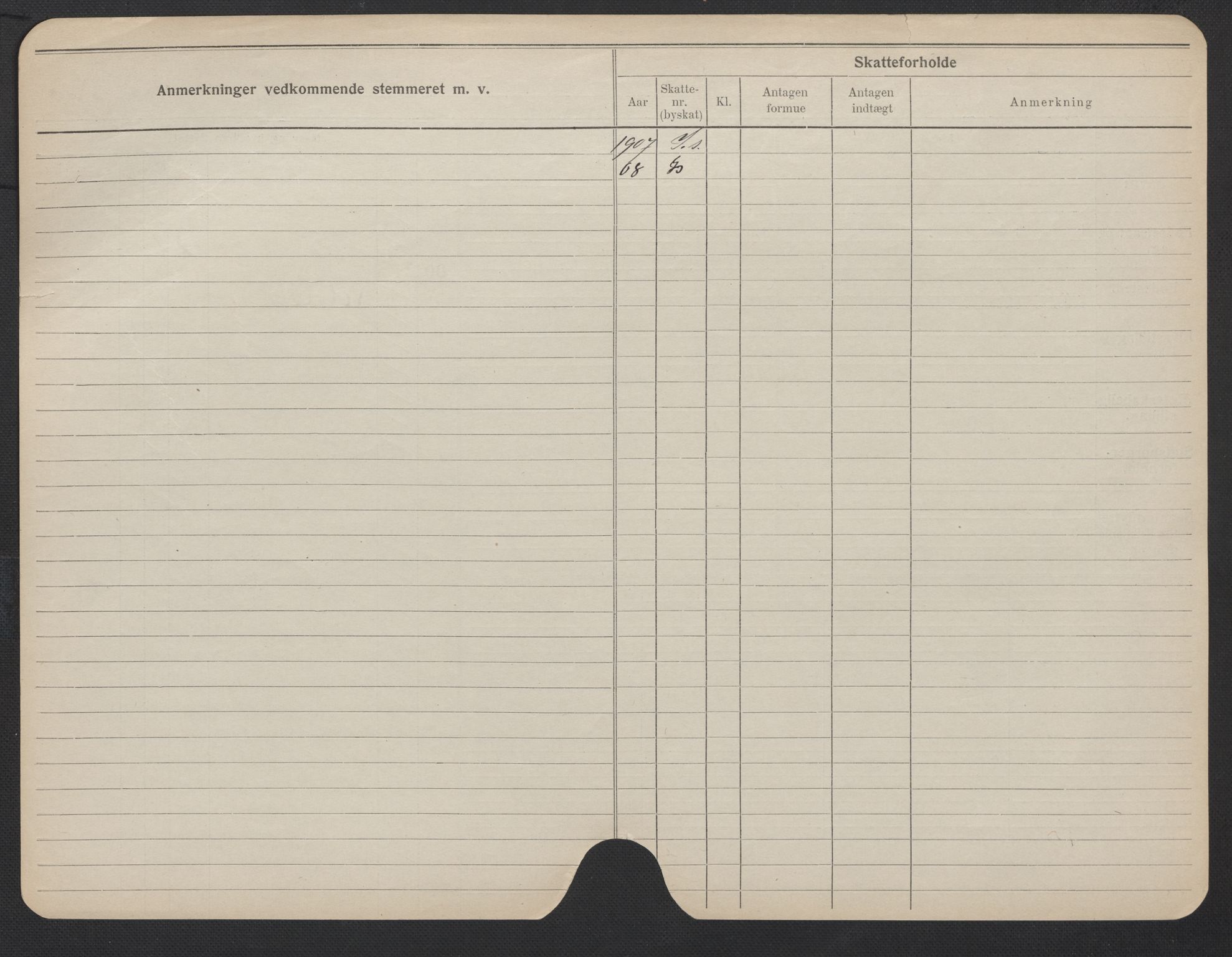 Oslo folkeregister, Registerkort, AV/SAO-A-11715/F/Fa/Fac/L0018: Kvinner, 1906-1914, s. 299b